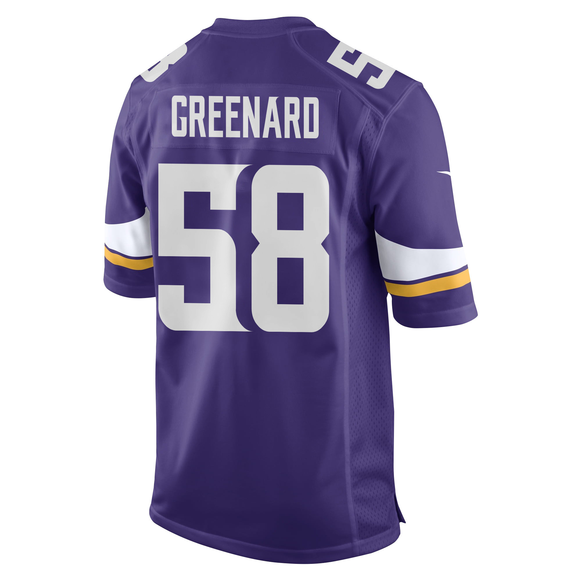 Jonathan Greenard 58 Minnesota Vikings Super Bowl LIX New Orleans Patch Game Men Jersey - Purple