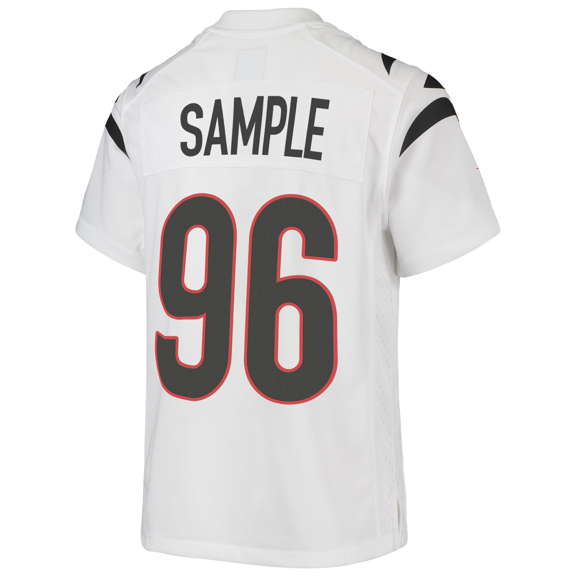 Super Bowl LVI Champions Cincinnati Bengals Cam Sample 96 White Youth's Jersey Jersey