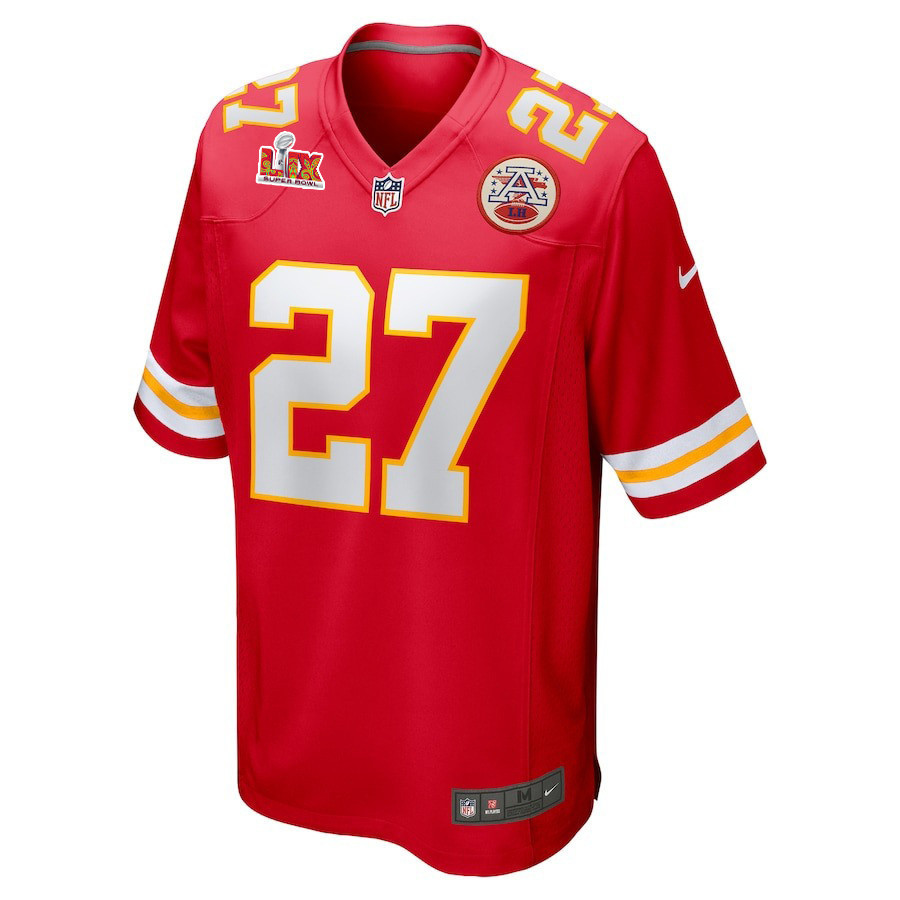 Chamarri Conner #27 Kansas City Chiefs Super Bowl LIX YOUTH Jersey - Red