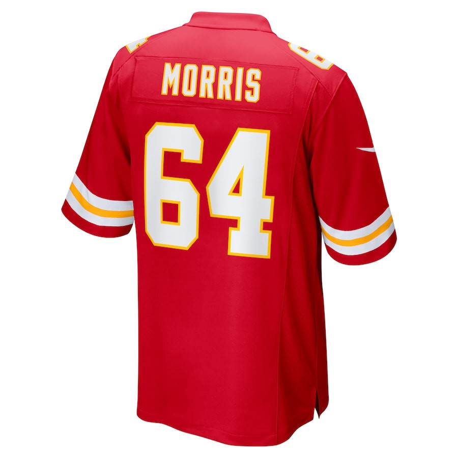Wanya Morris #64 Kansas City Chiefs Super Bowl LIX YOUTH Jersey - Red