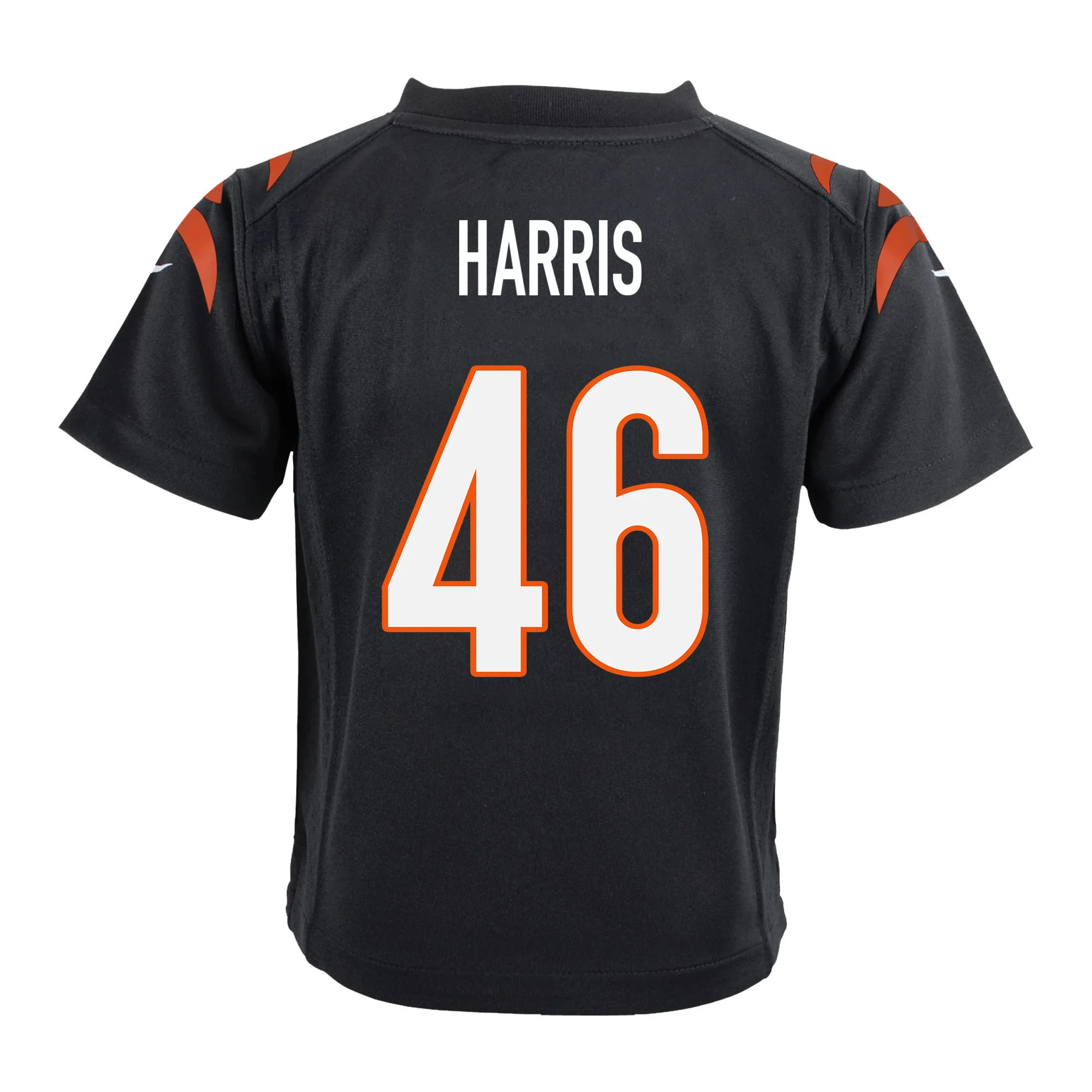 Super Bowl LVI Champions Cincinnati Bengals Clark Harris 46 Black Youth's Jersey Jersey