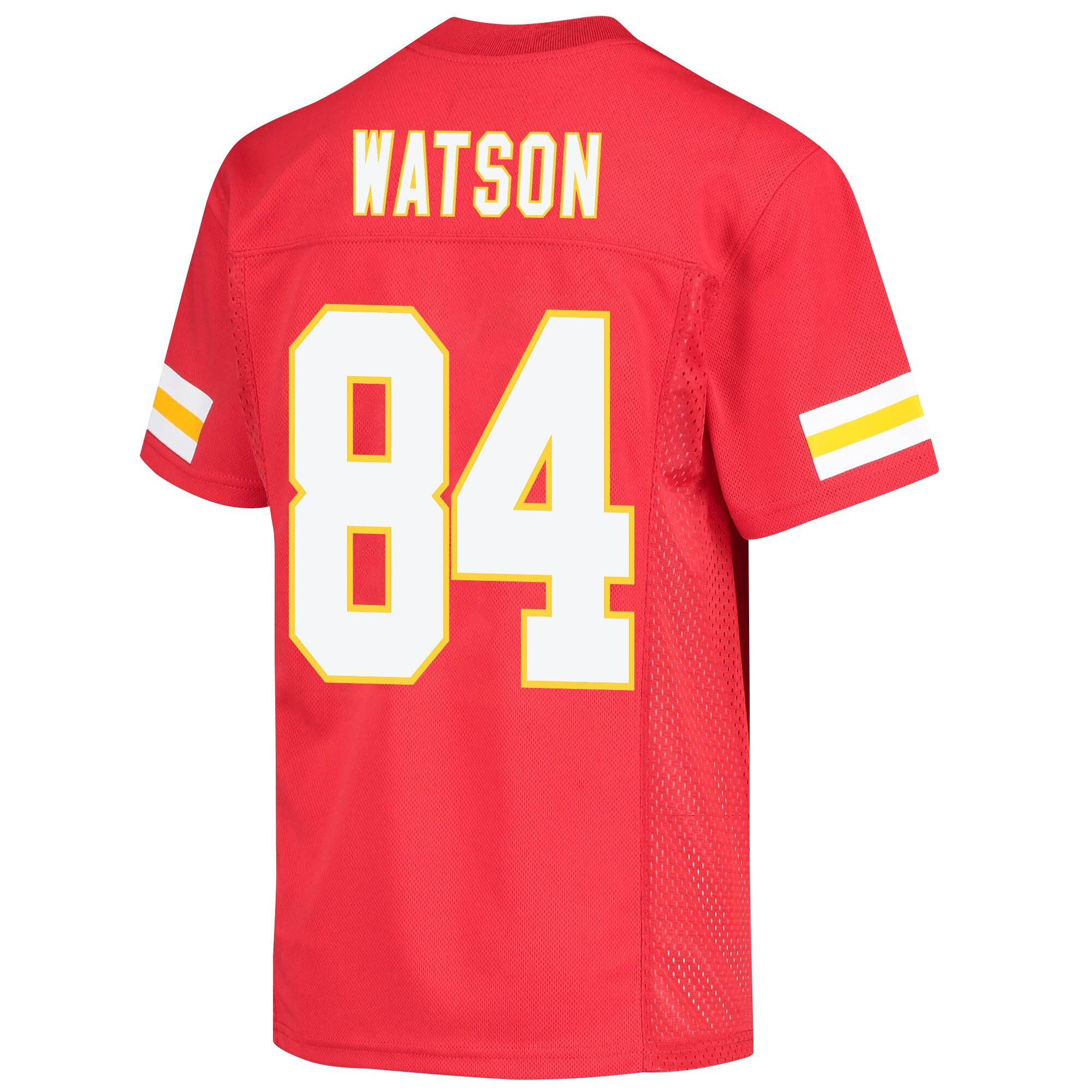 Justin Watson 84 Kansas City Chiefs Super Bowl LVII Champions Youth Game Jersey - Red