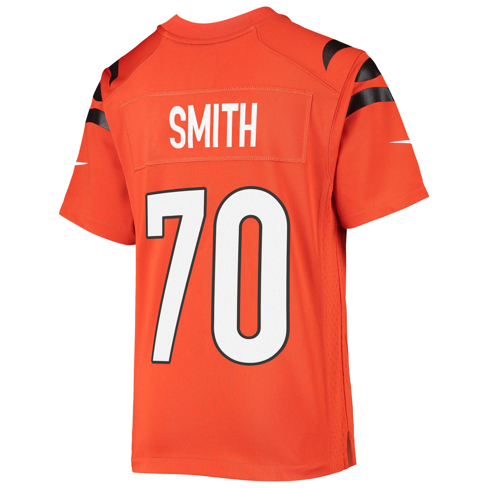 Super Bowl LVI Champions Cincinnati Bengals D'Ante Smith 70 Orange Youth's Jersey Jersey