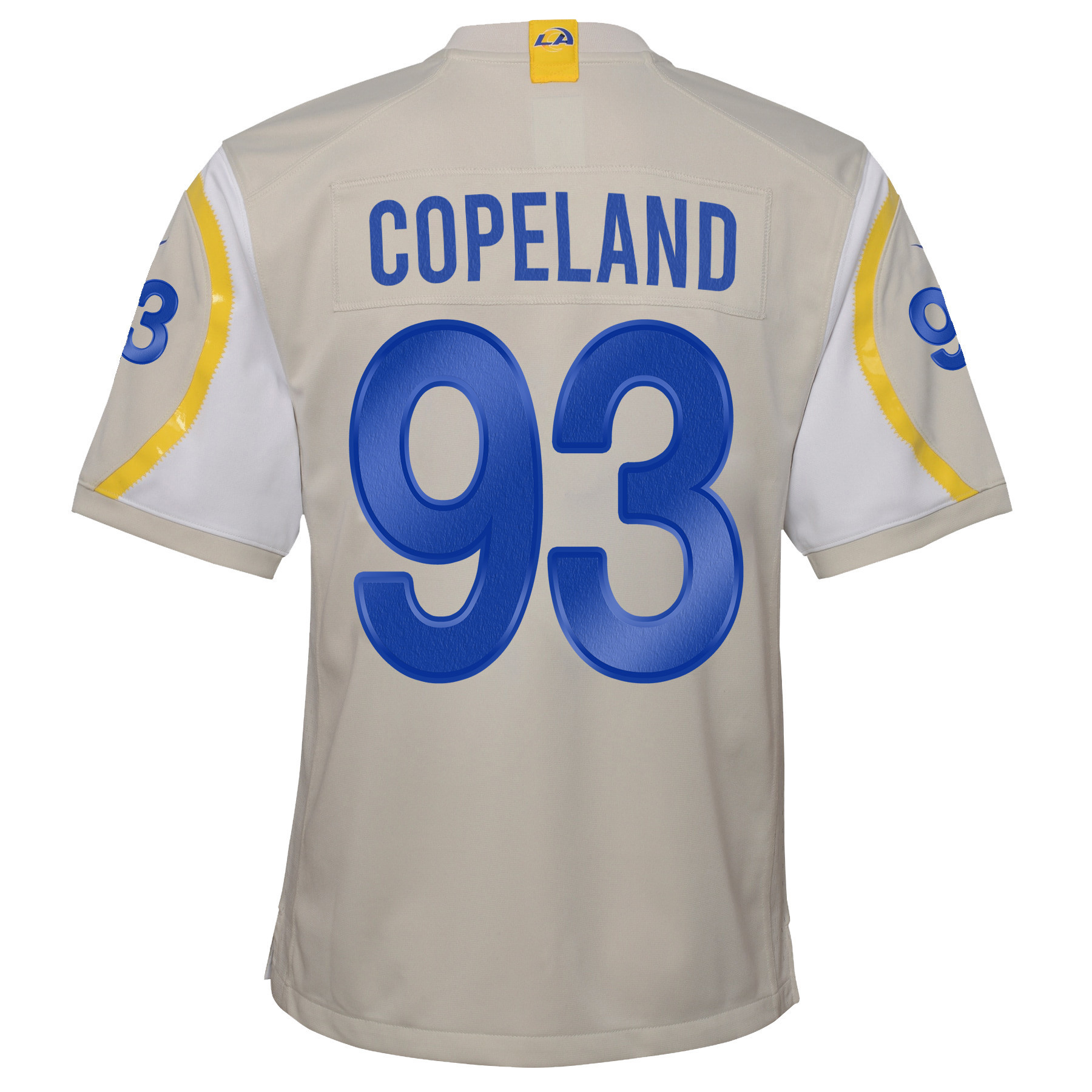 Super Bowl LVI Champions Los Angeles Rams Marquise Copeland 93 Bone Youth's Jersey Jersey