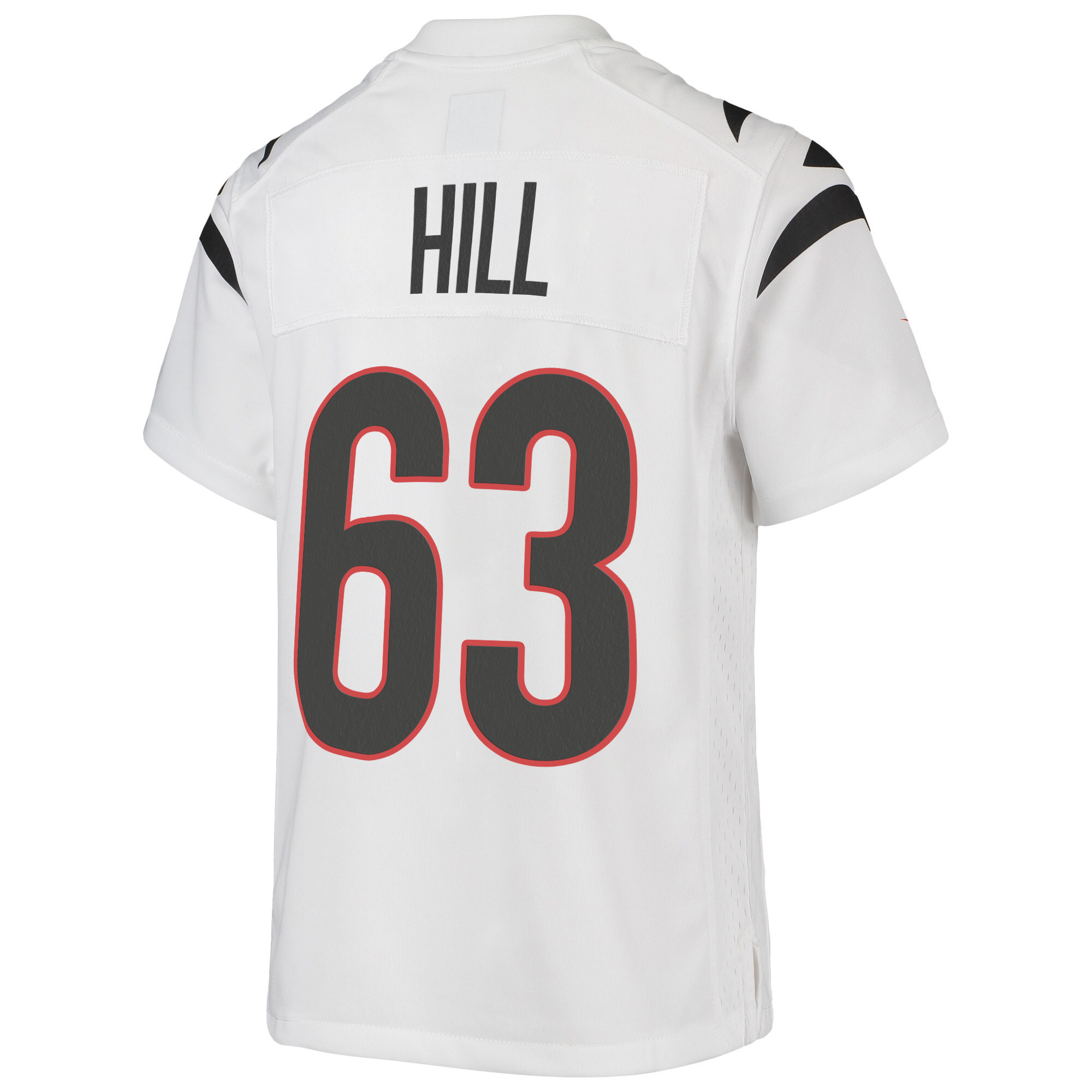 Super Bowl LVI Champions Cincinnati Bengals Trey Hill 63 White Youth's Jersey Jersey