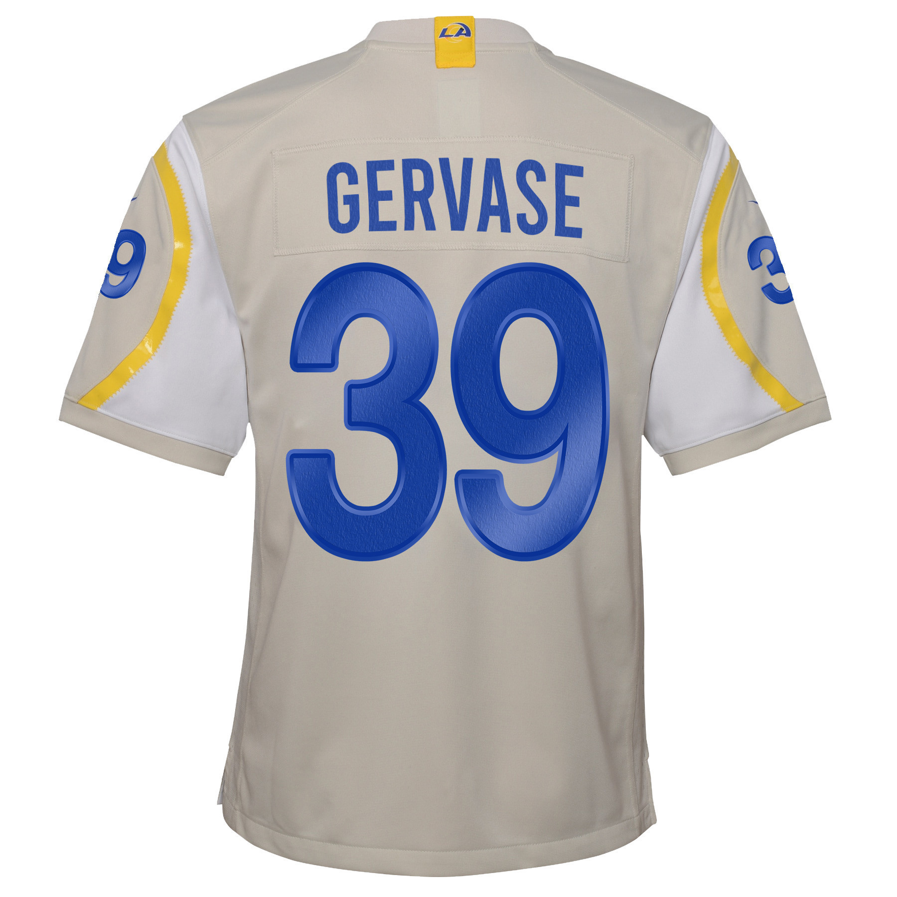 Super Bowl LVI Champions Los Angeles Rams Jake Gervase 39 Bone Youth's Jersey Jersey