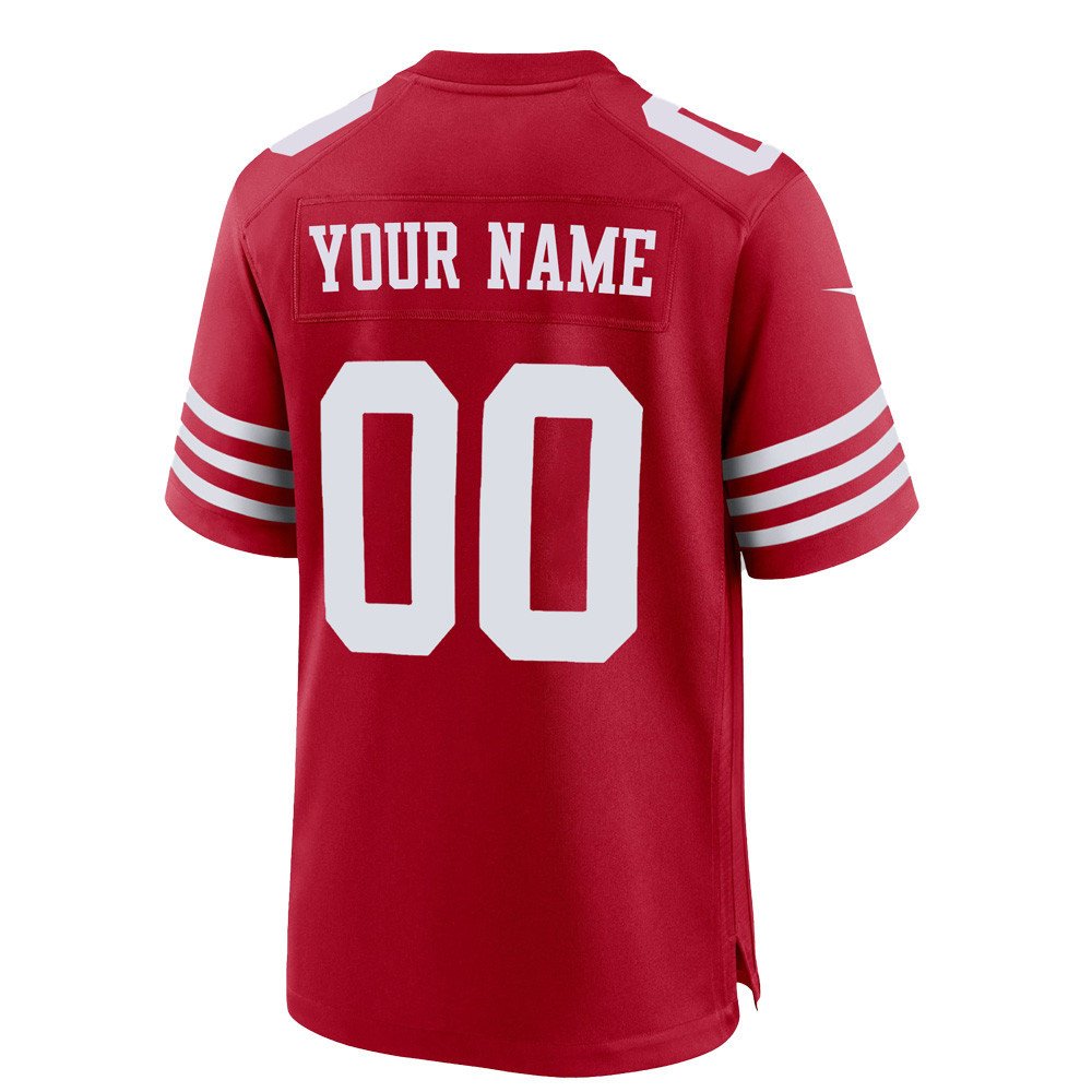 San Francisco 49ers NFC Super Bowl LVIII Game Jersey - Men, Red