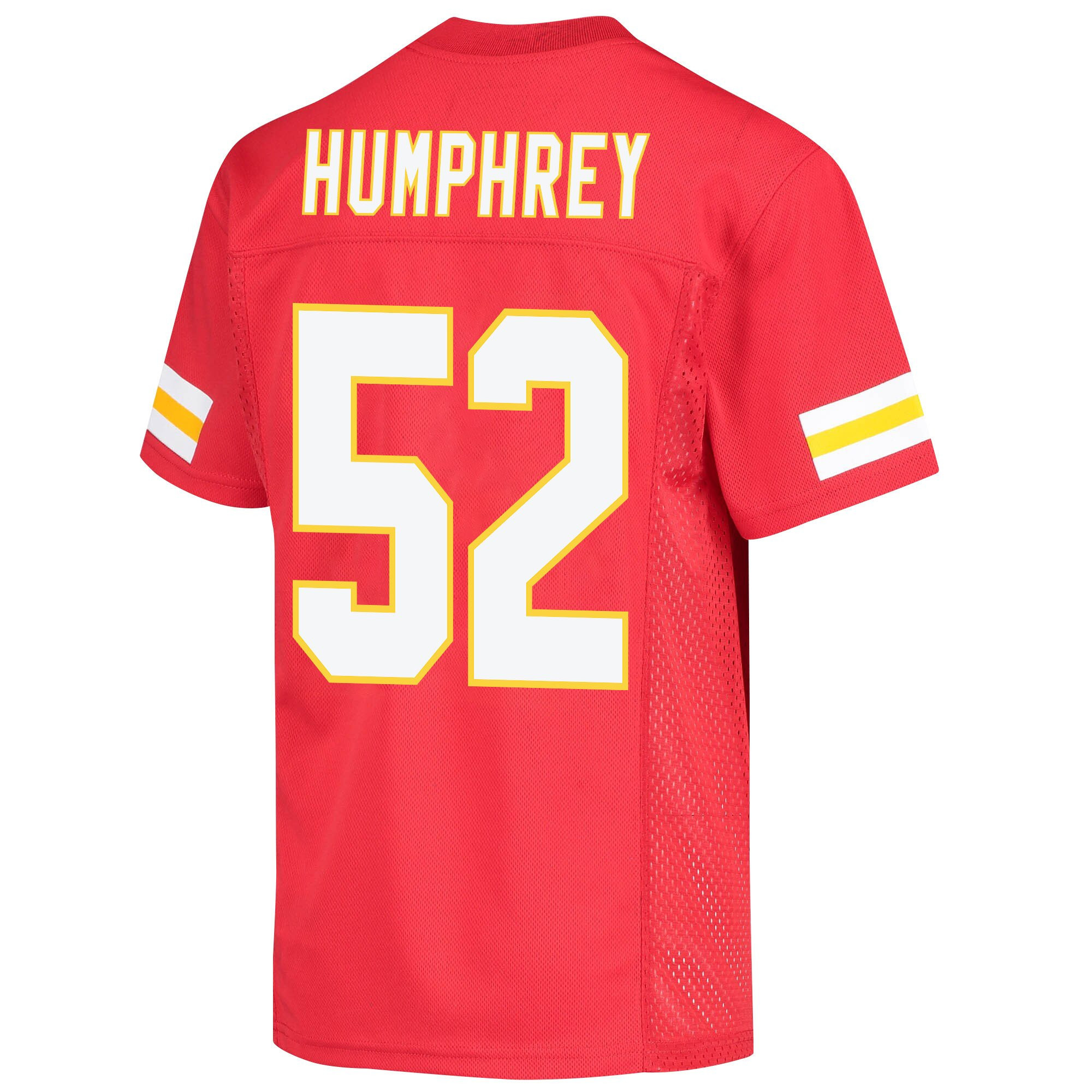 Creed Humphrey 52 Kansas City Chiefs Super Bowl LVII Champions Youth Game Jersey - Red