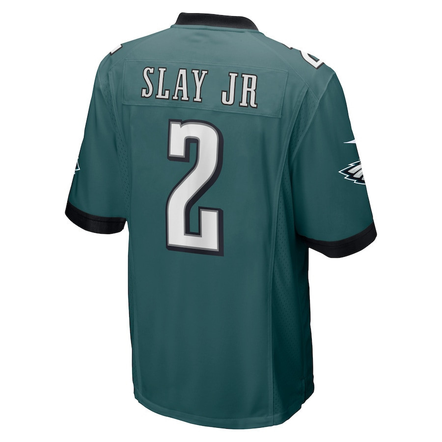 Darius Slay Jr. #2 Philadelphia Eagles Super Bowl LIX YOUTH Jersey - Midnight Green