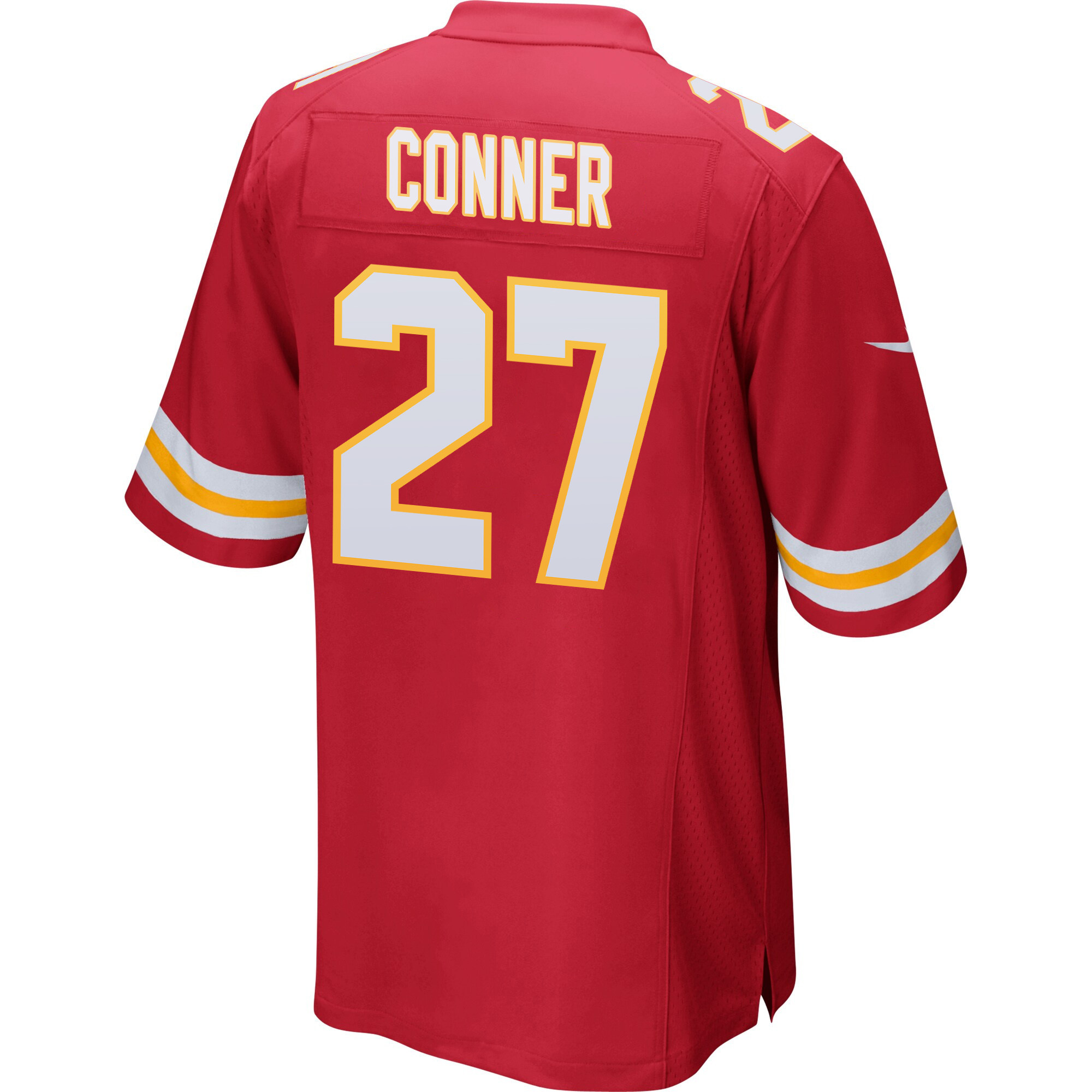 Chamarri Conner 27 Kansas City Chiefs Super Bowl LVIII Patch Game Men Jersey - Red