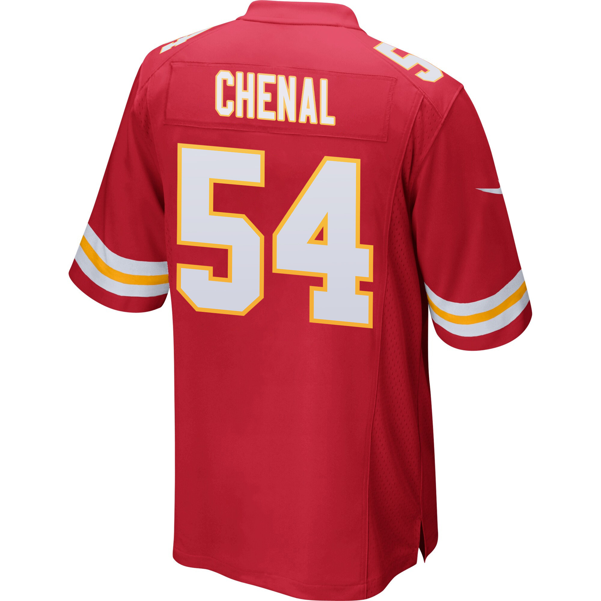 Leo Chenal 54 Kansas City Chiefs Super Bowl LVIII Patch Game Men Jersey - Red