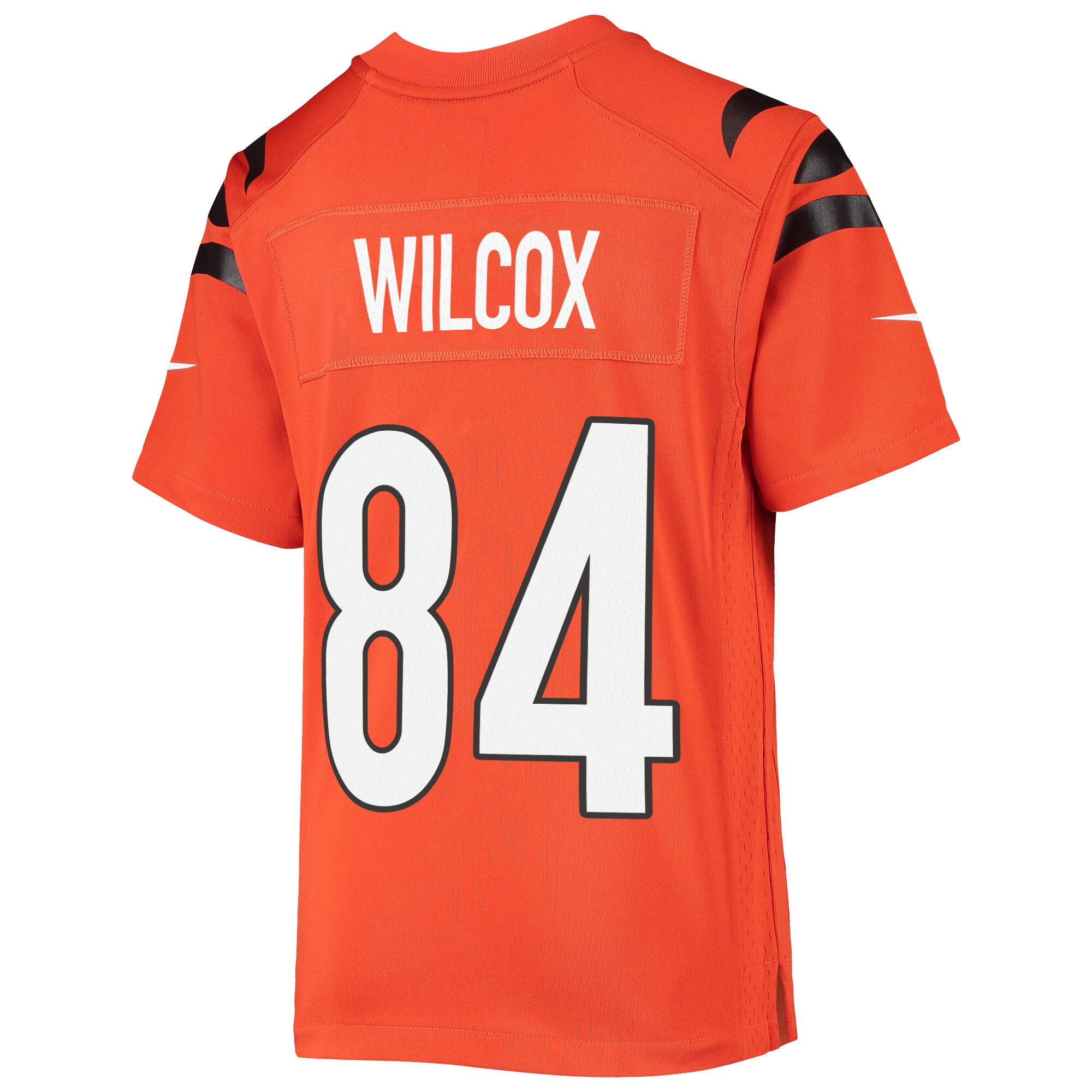 Super Bowl LVI Champions Cincinnati Bengals Mitchell Wilcox 84 Orange Youth's Jersey Jersey