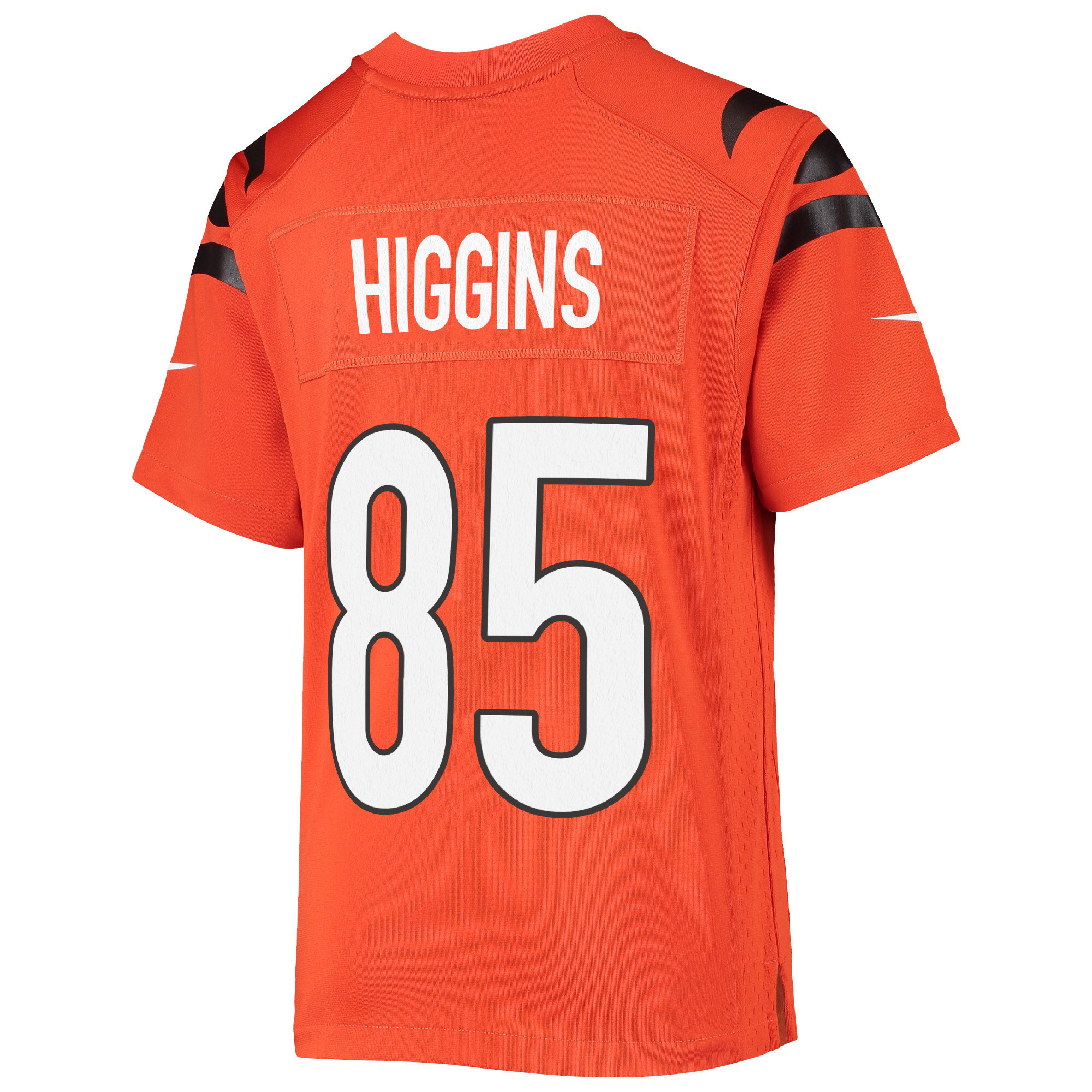 Super Bowl LVI Champions Cincinnati Bengals Tee Higgins 85 Orange Youth's Jersey Jersey
