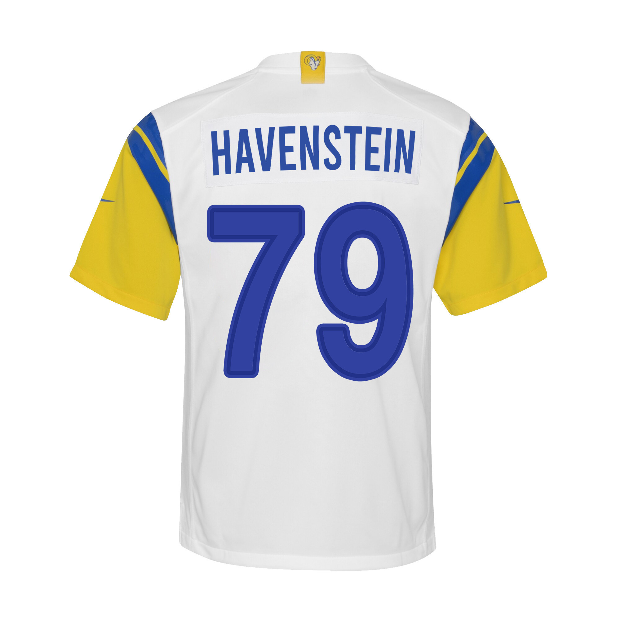 Super Bowl LVI Champions Los Angeles Rams Rob Havenstein 79 White Youth's Jersey Jersey