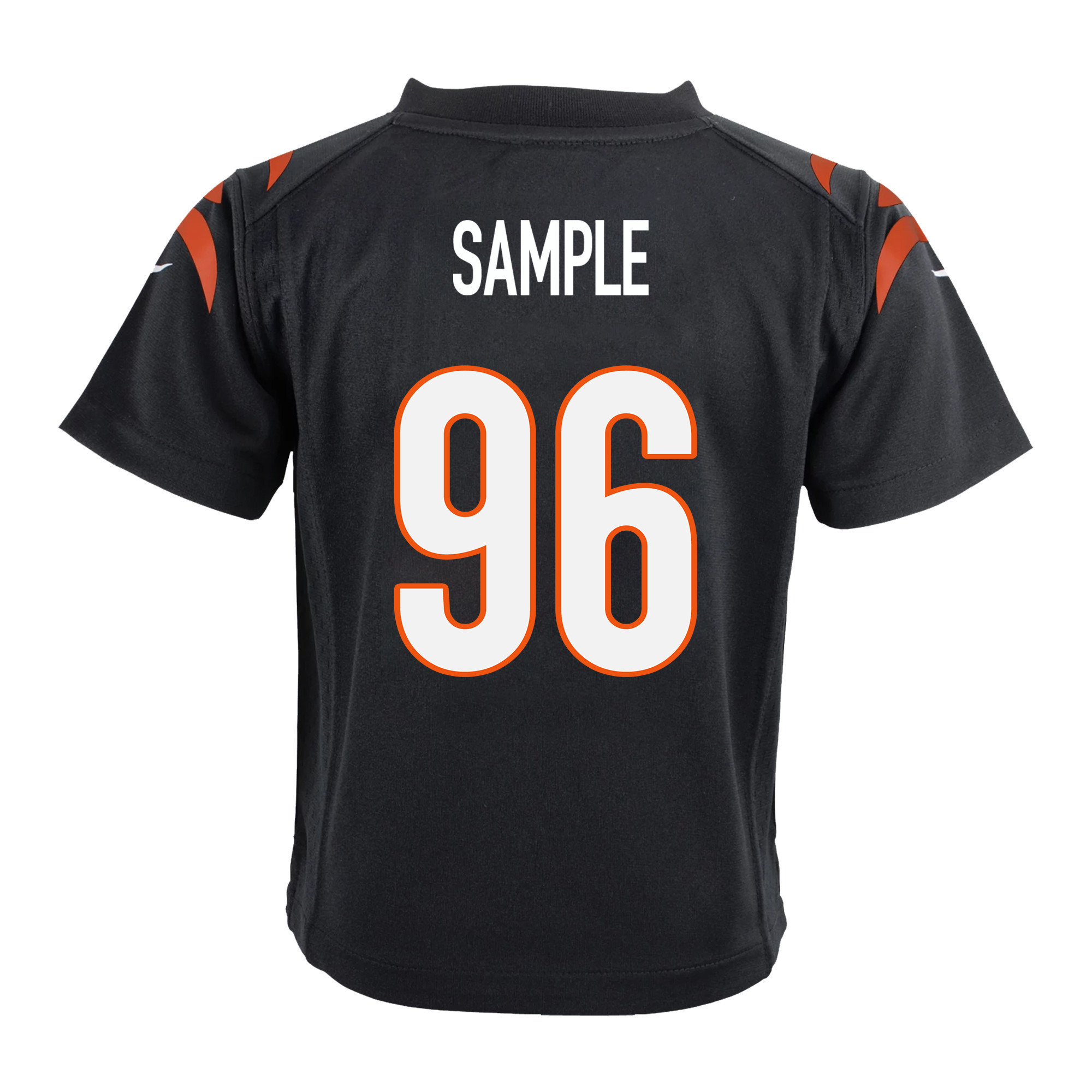 Super Bowl LVI Champions Cincinnati Bengals Cam Sample 96 Black Youth's Jersey Jersey