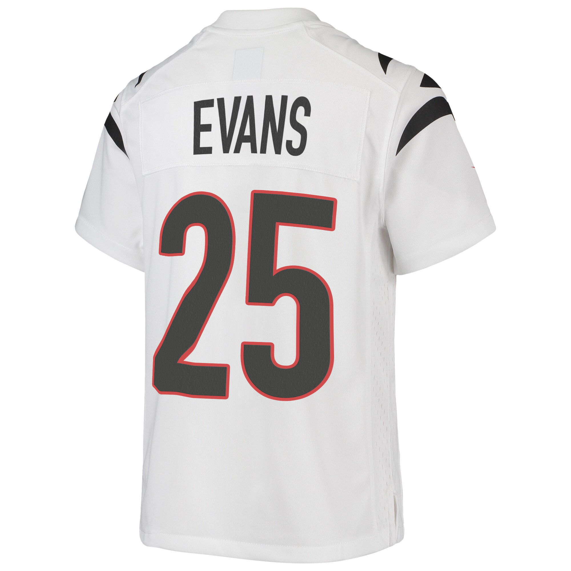 Super Bowl LVI Champions Cincinnati Bengals Chris Evans 25 White Youth's Jersey Jersey