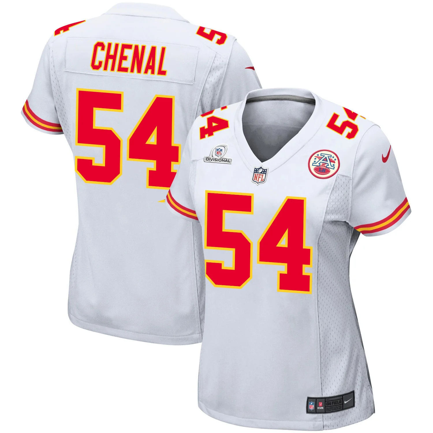 L'Jarius Sneed 38 Kansas City Chiefs Super Bowl LVIII Patch Game Women Jersey - White