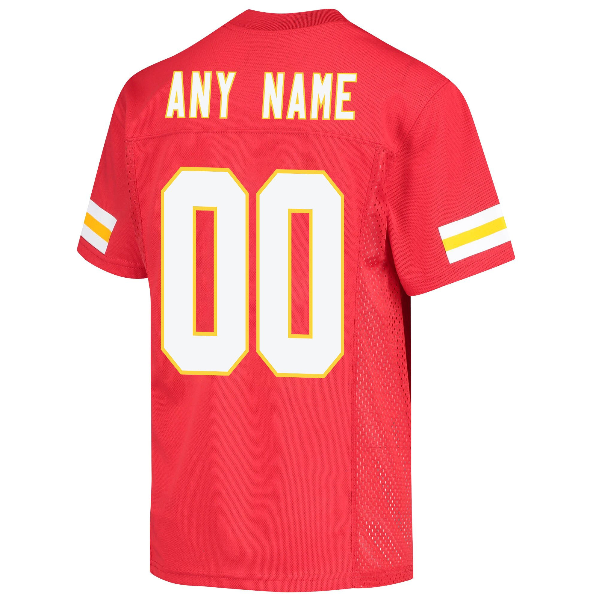 Custom Kansas City Chiefs Super Bowl LVII Champions Youth Game Jersey - Red