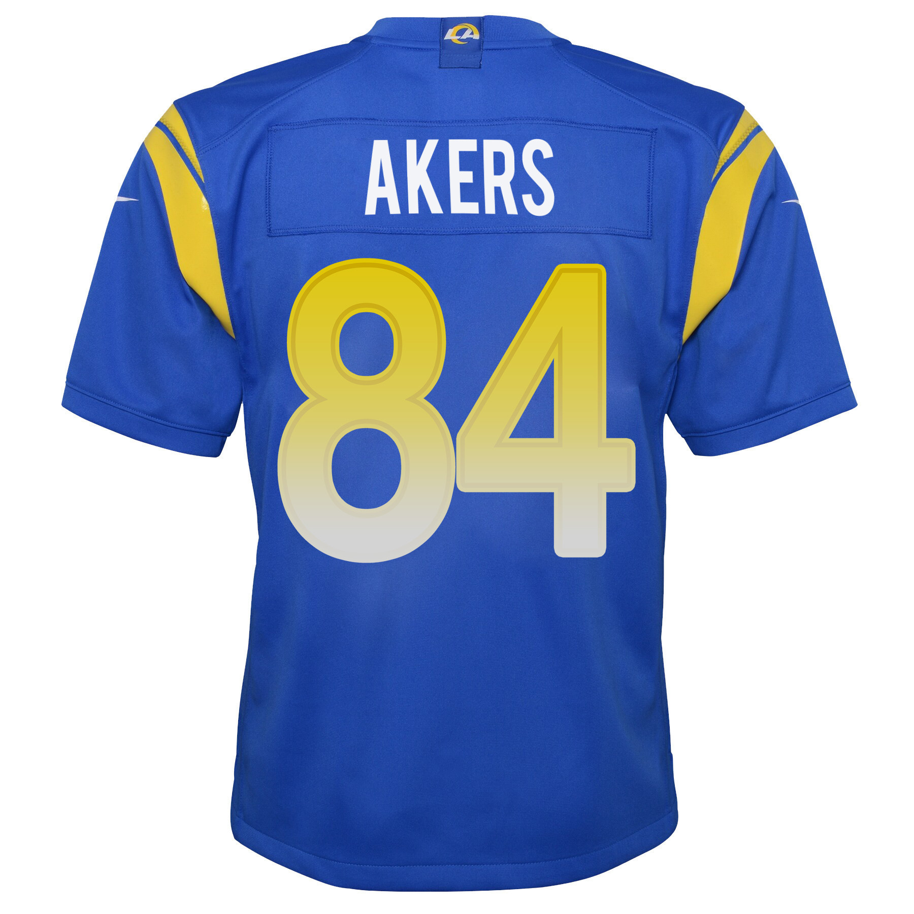 Super Bowl LVI Champions Los Angeles Rams Landen Akers 84 Royal Youth's Jersey Jersey
