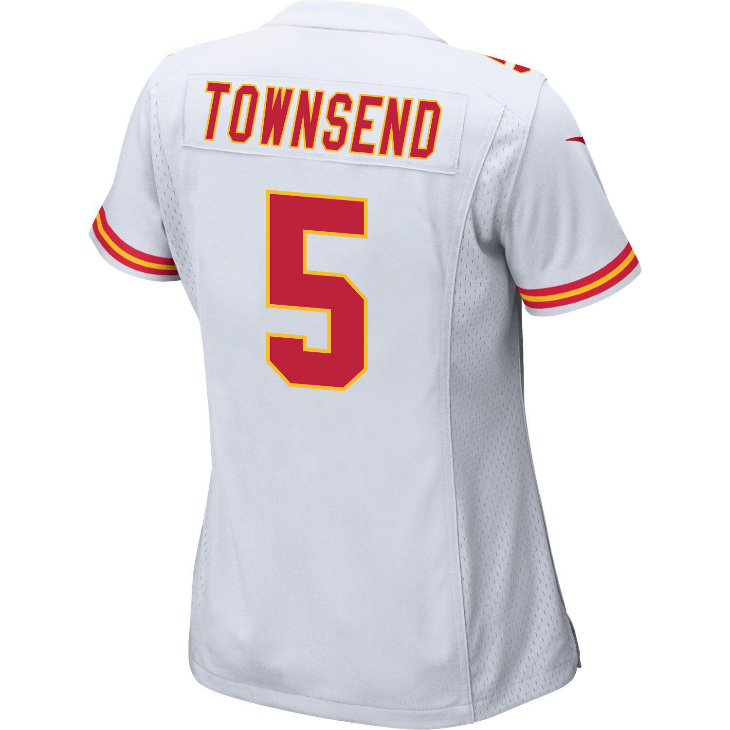 Tommy Townsend 5 Kansas City Chiefs Super Bowl LVII Champions 3 Stars Women Game Jersey - White