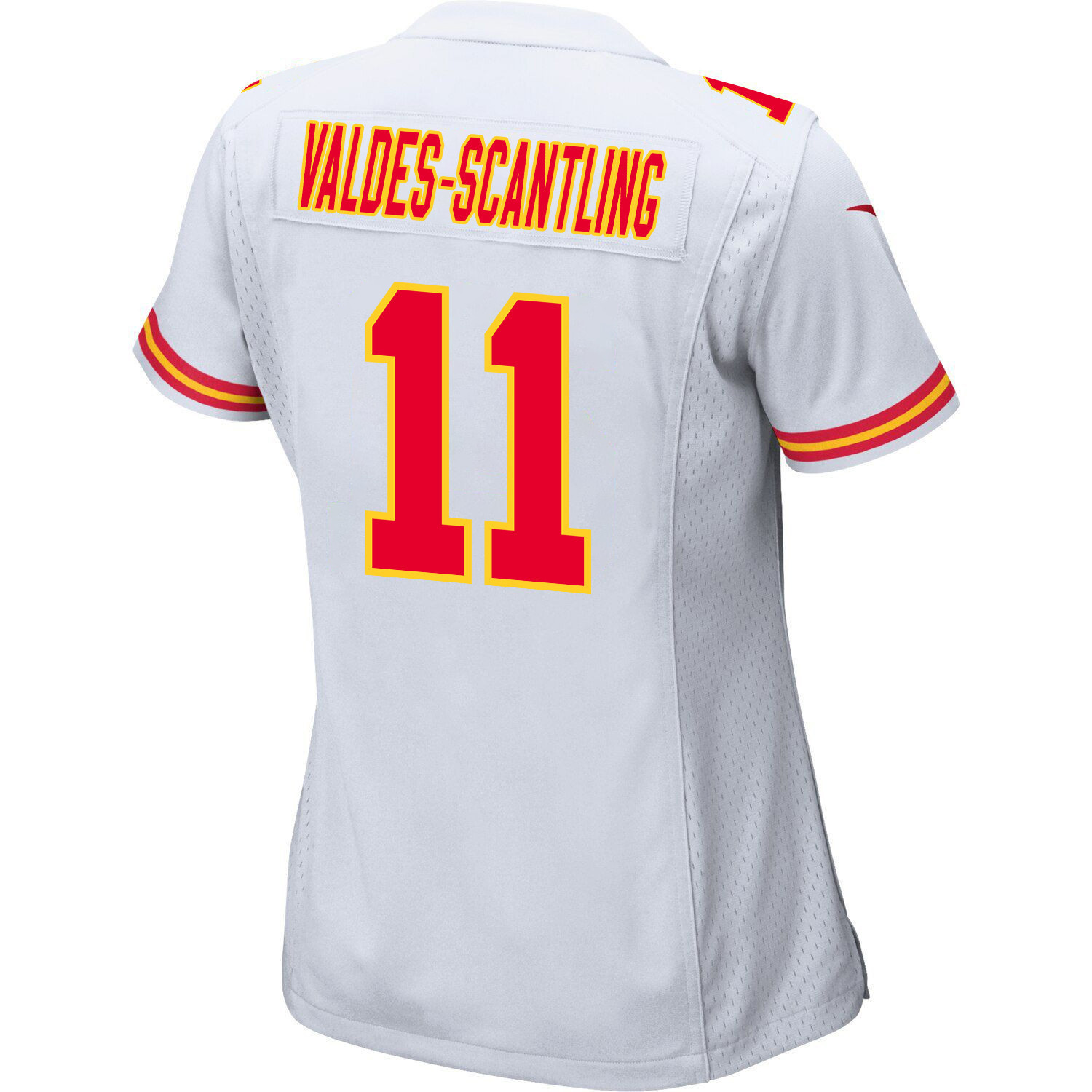 Marquez Valdes-Scantling 11 Kansas City Chiefs Super Bowl LVIII Patch Game Women Jersey - White