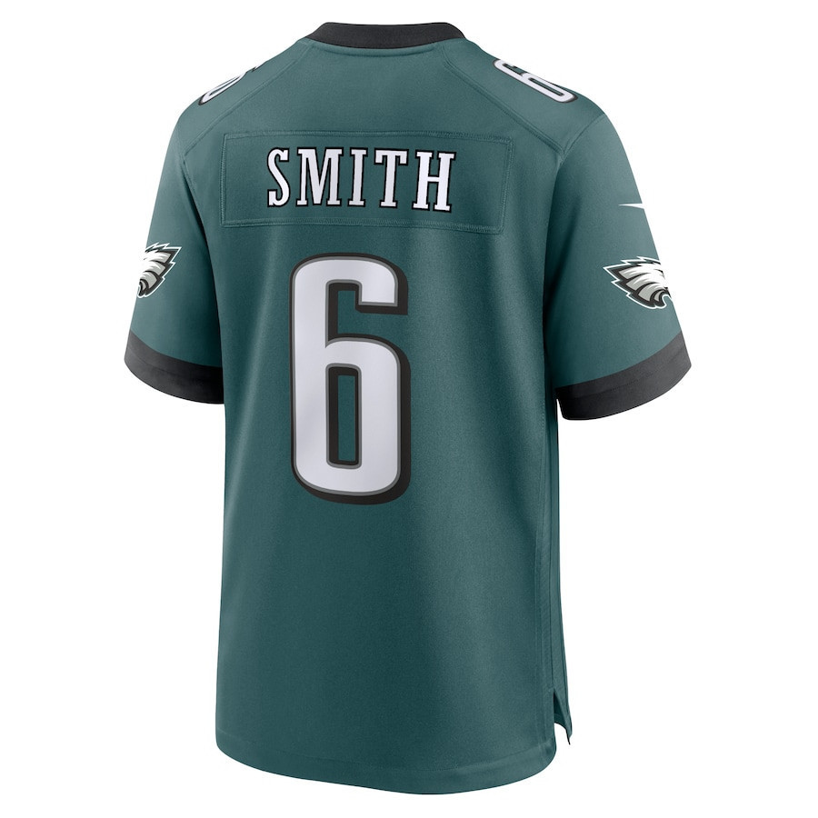 DeVonta Smith #6 Philadelphia Eagles Super Bowl LIX YOUTH Jersey - Midnight Green