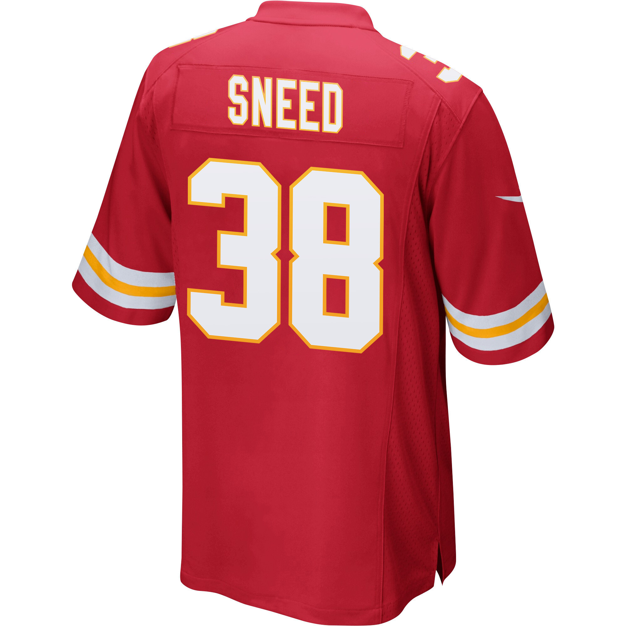 L'Jarius Sneed 38 Kansas City Chiefs Super Bowl LVII Champions Men Game Jersey - Red