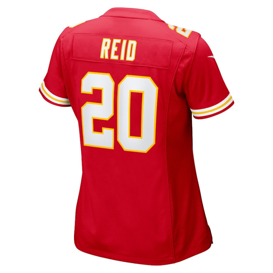 Justin Reid #20 Kansas City Chiefs Super Bowl LIX Women's Jersey - Red