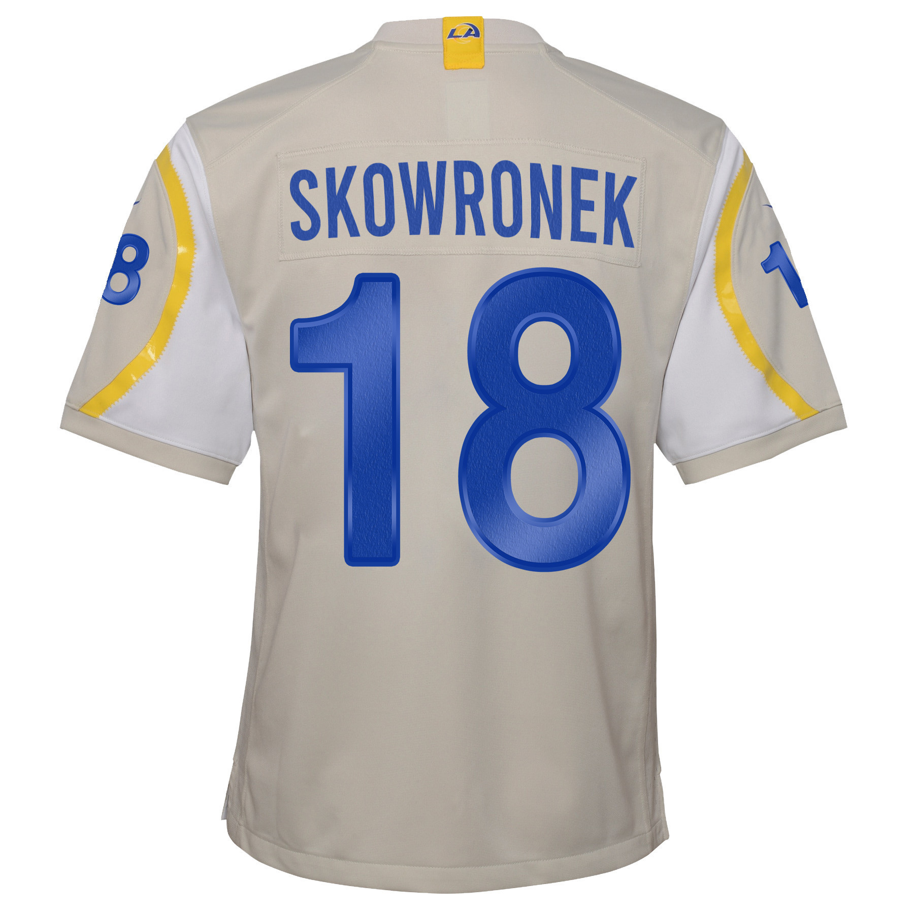 Super Bowl LVI Champions Los Angeles Rams Ben Skowronek 18 Bone Youth's Jersey Jersey