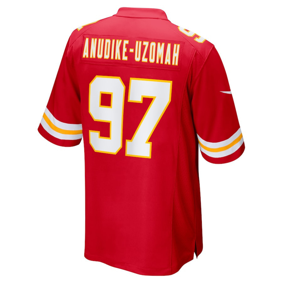Felix Anudike-Uzomah #97 Kansas City Chiefs Super Bowl LIX Jersey - Men's - Red