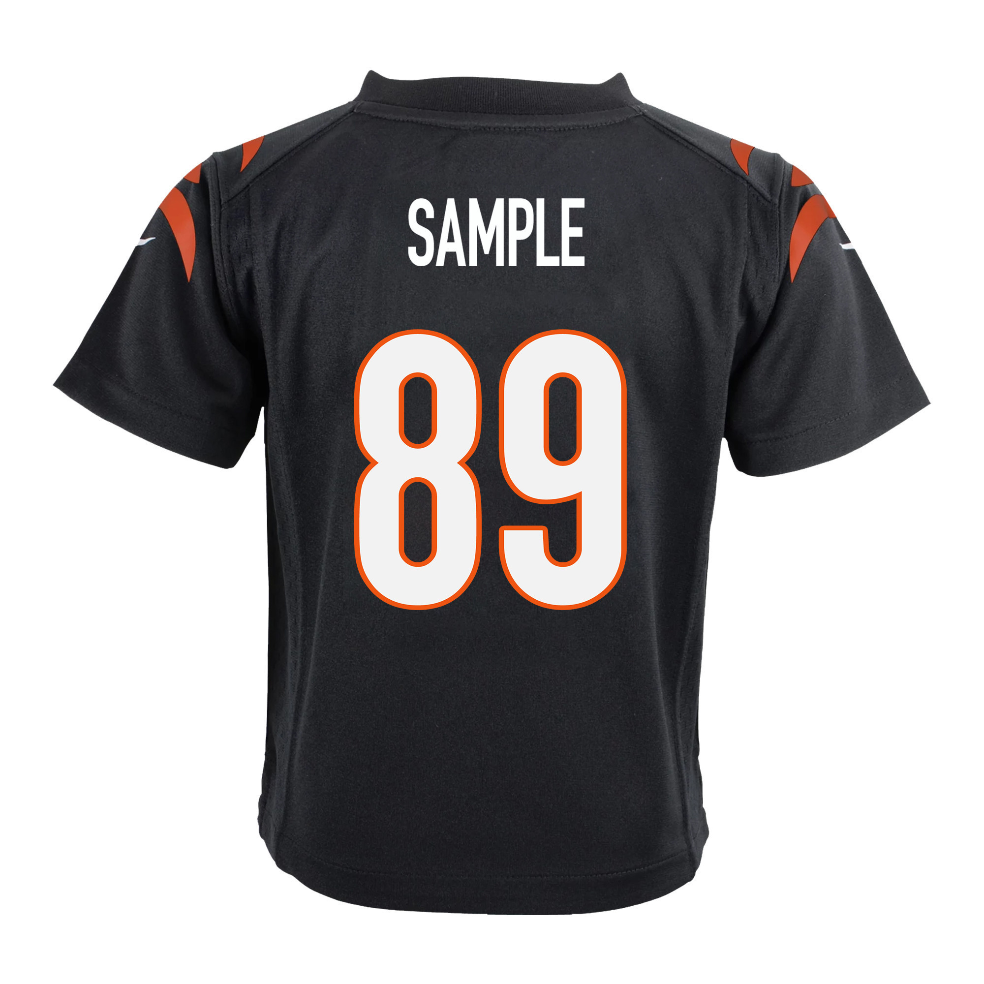 Super Bowl LVI Champions Cincinnati Bengals Drew Sample 89 Black Youth's Jersey Jersey