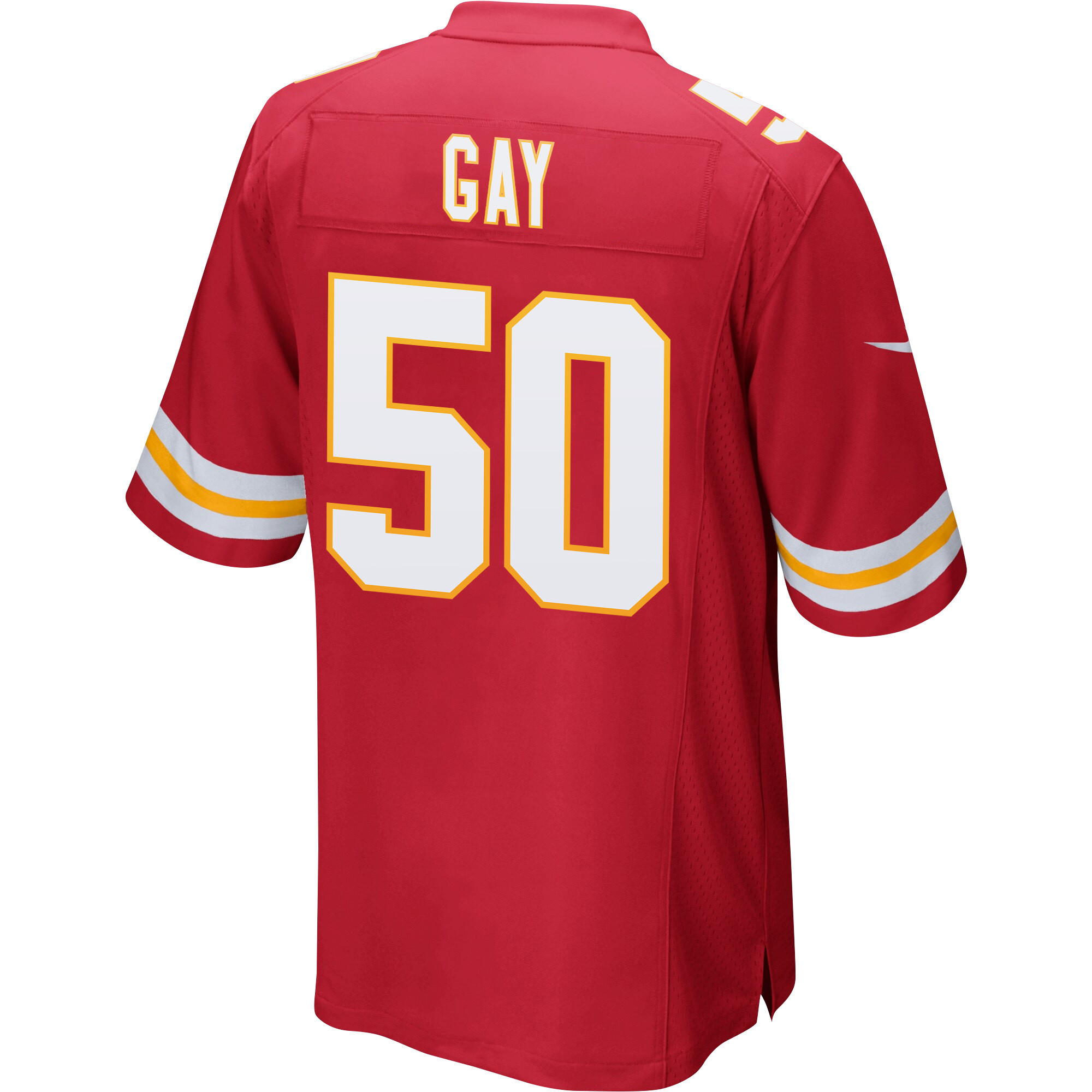 Willie Gay 50 Kansas City Chiefs Super Bowl LVII Champions Men Game Jersey - Red