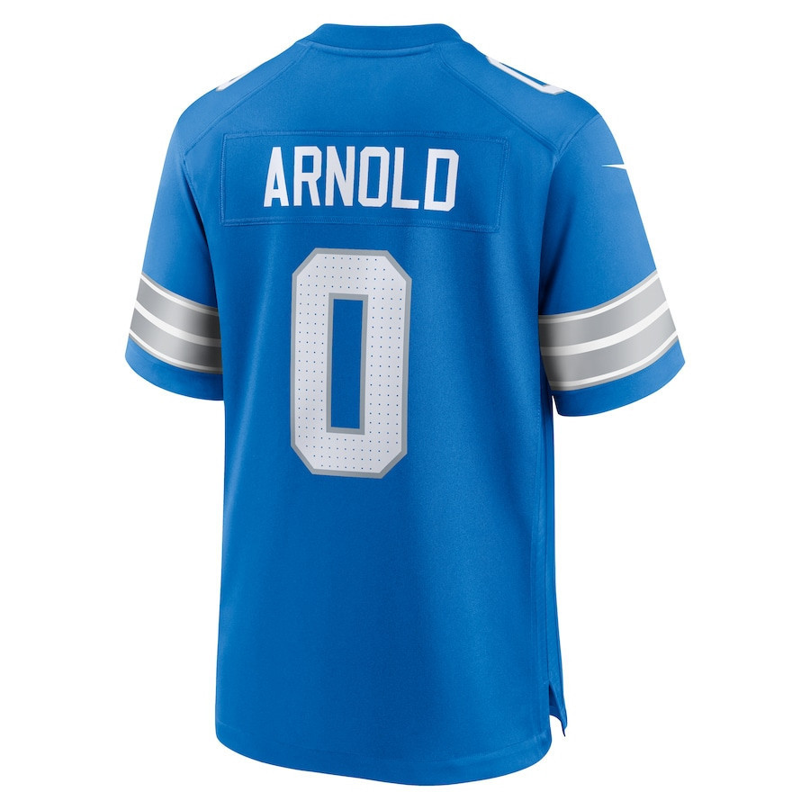 Terrion Arnold #0 Detroit Lions Super Bowl LIX YOUTH Jersey - Blue