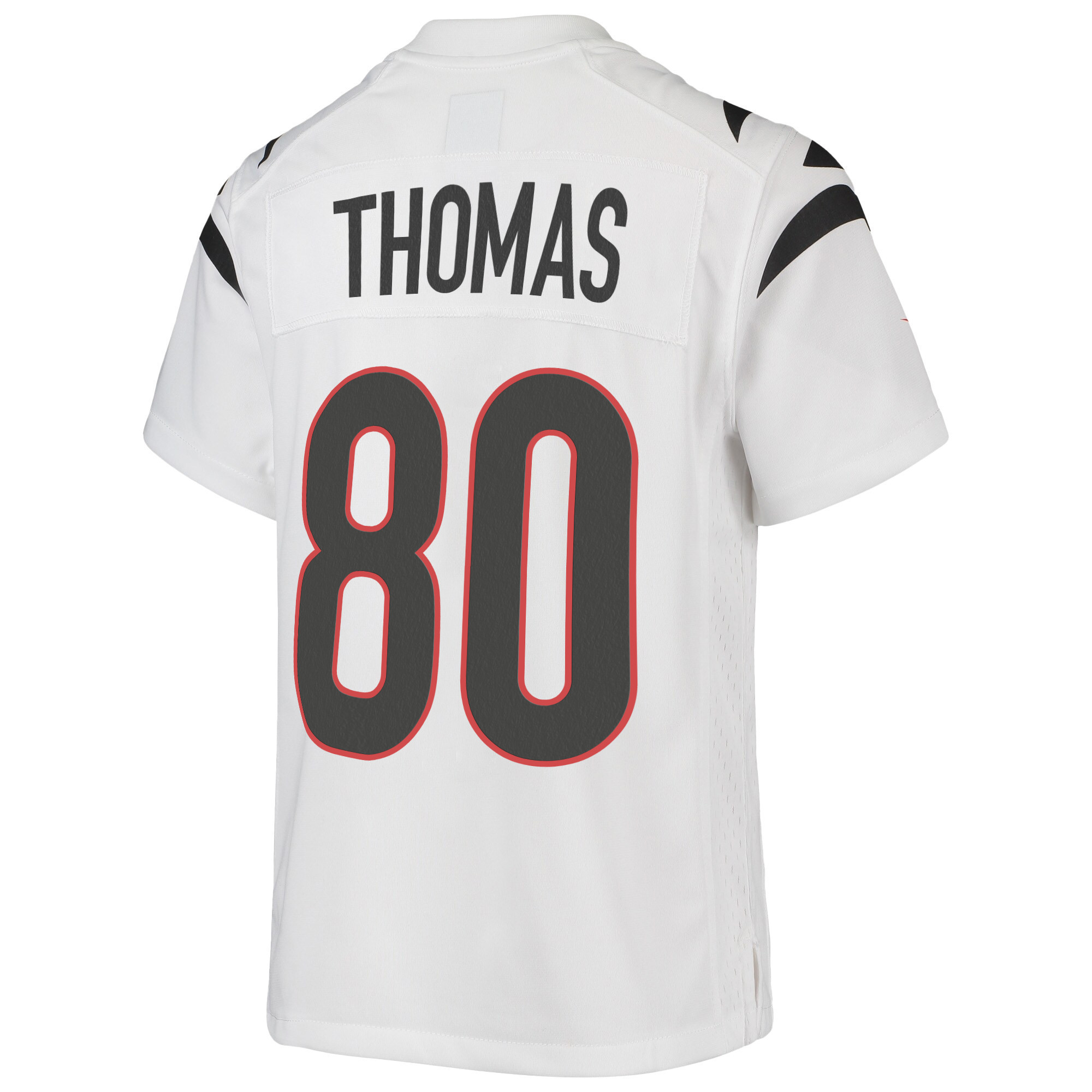 Super Bowl LVI Champions Cincinnati Bengals Mike Thomas 80 White Youth's Jersey Jersey