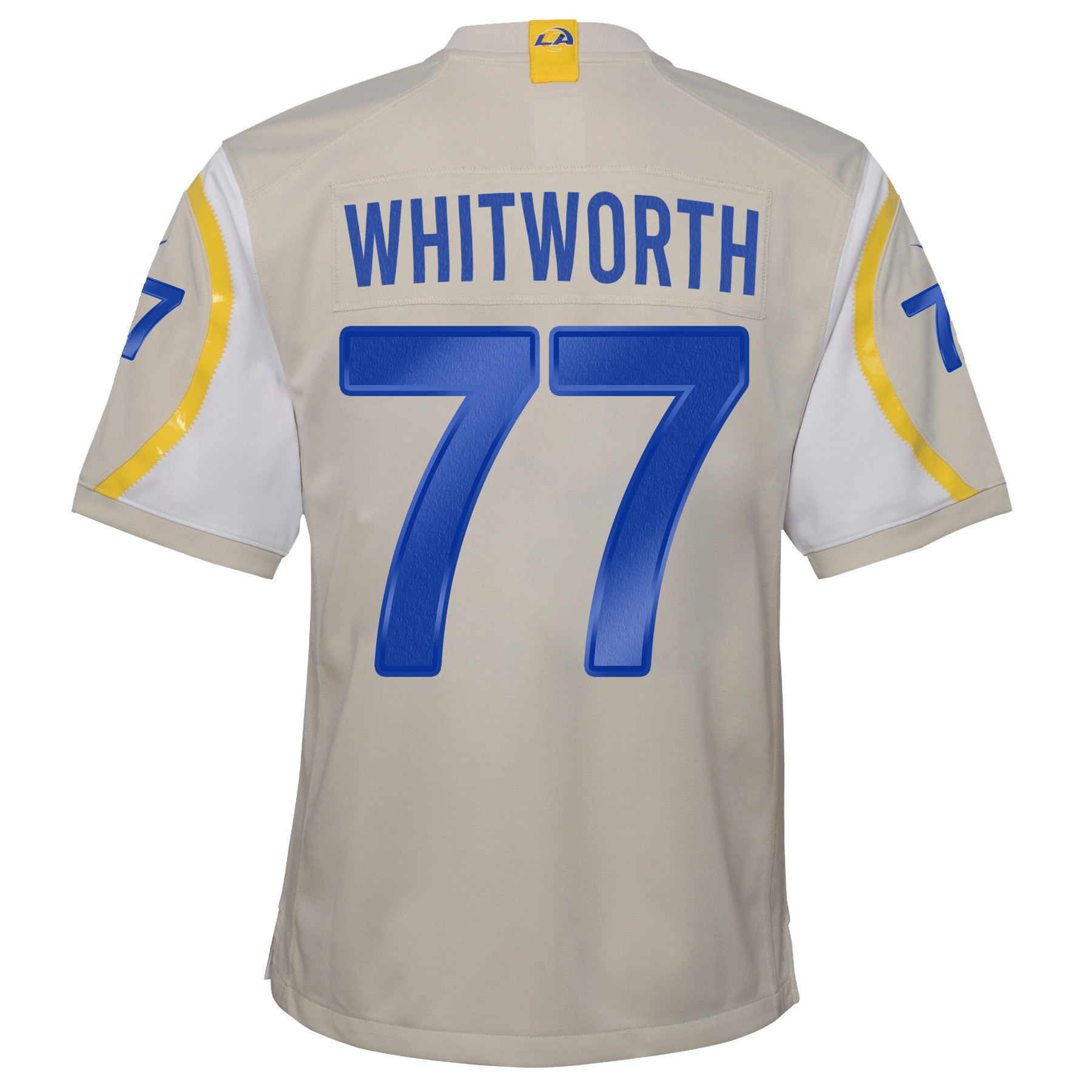 Super Bowl LVI Champions Los Angeles Rams Andrew Whitworth 77 Bone Youth's Jersey Jersey