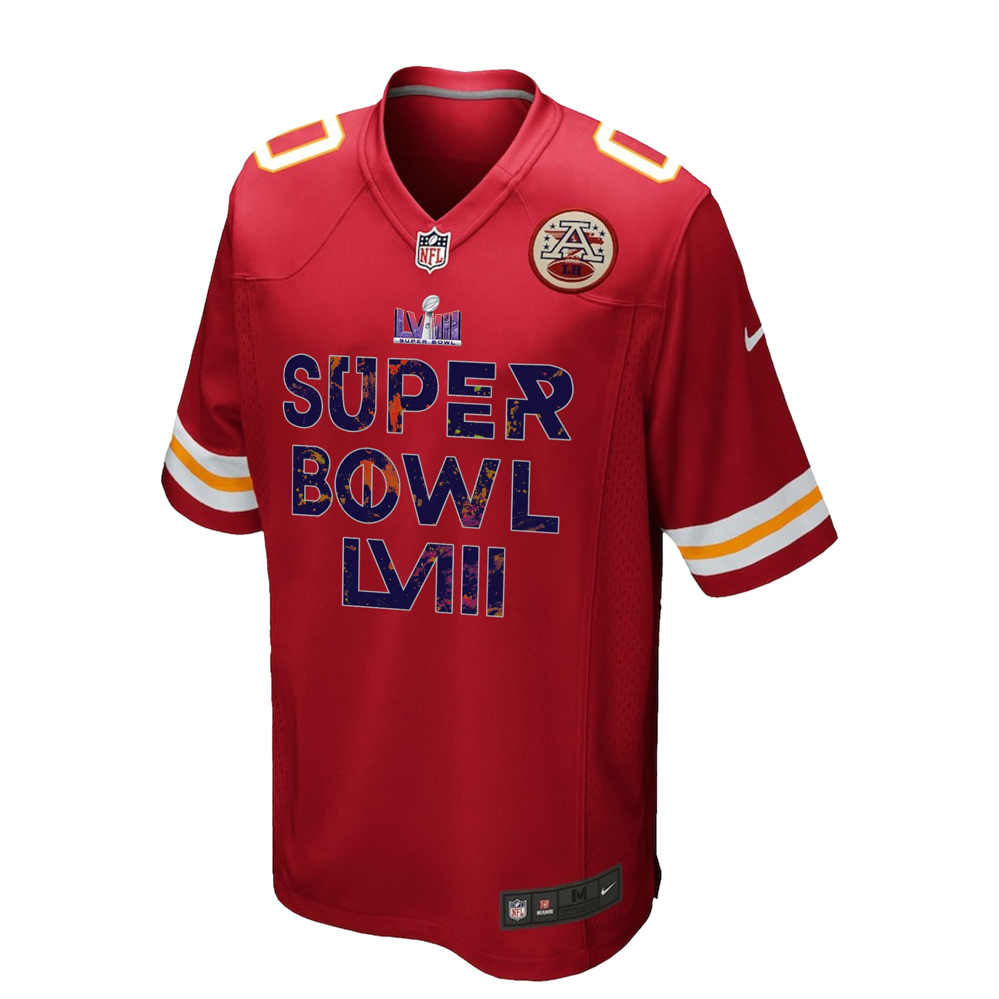 Kansas City Chiefs Super Bowl LVIII Vintage Game Jersey - Men, Red V42