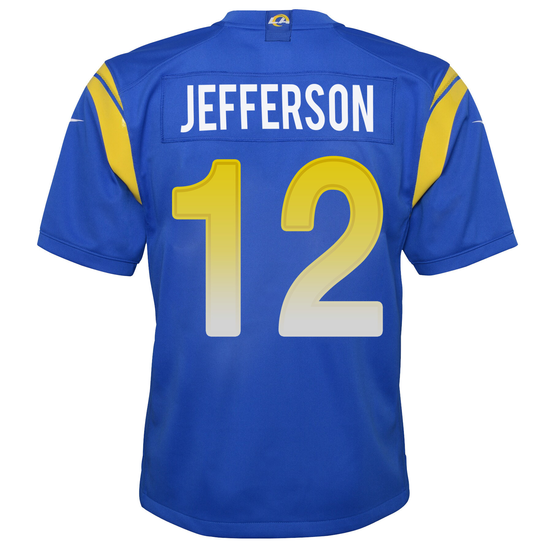 Super Bowl LVI Champions Los Angeles Rams Van Jefferson 12 Royal Youth's Jersey Jersey