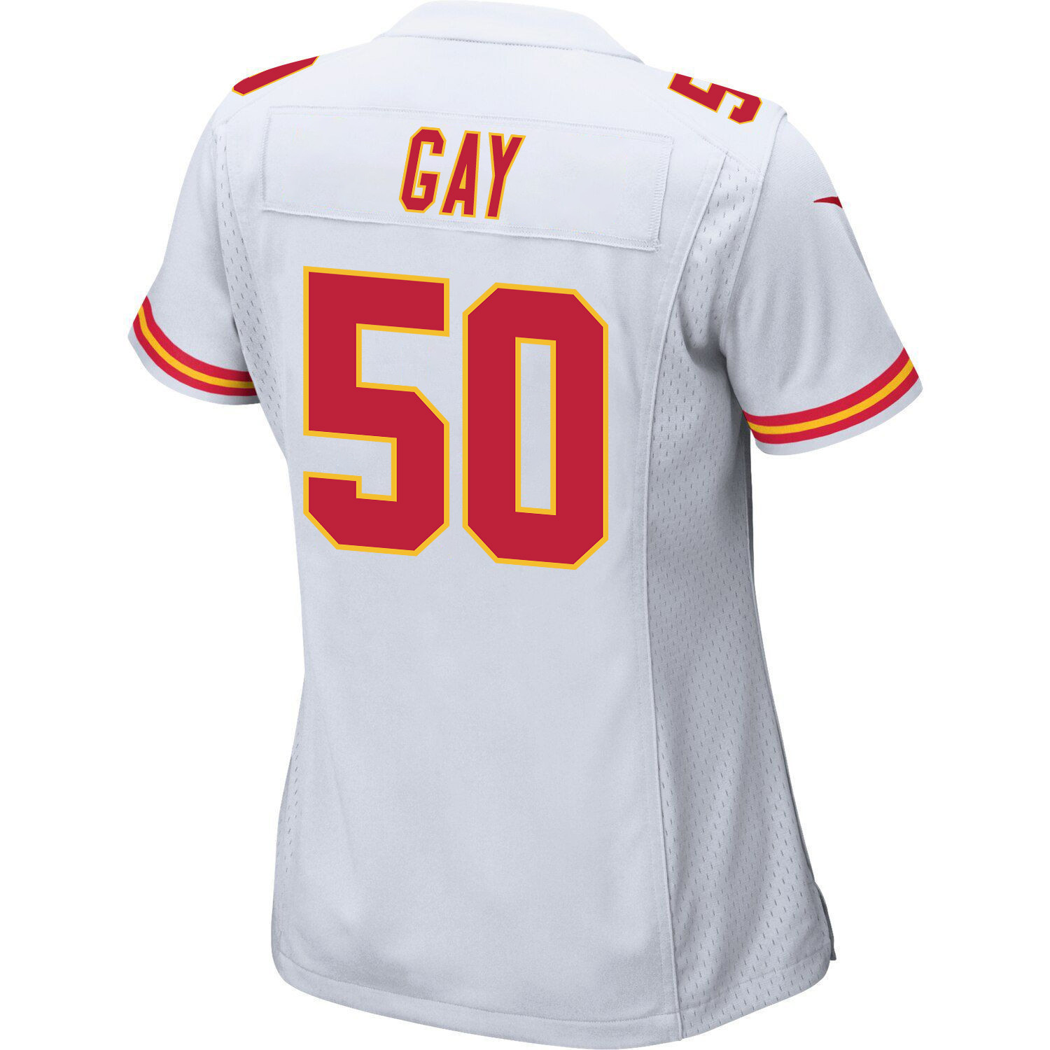 Willie Gay 50 Kansas City Chiefs Super Bowl LVII Champions 3 Stars Women Game Jersey - White