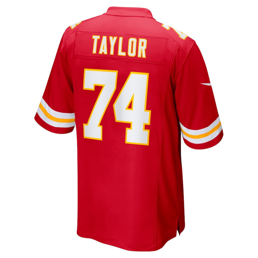 Jawaan Taylor #74 Kansas City Chiefs Super Bowl LIX YOUTH Jersey - Red