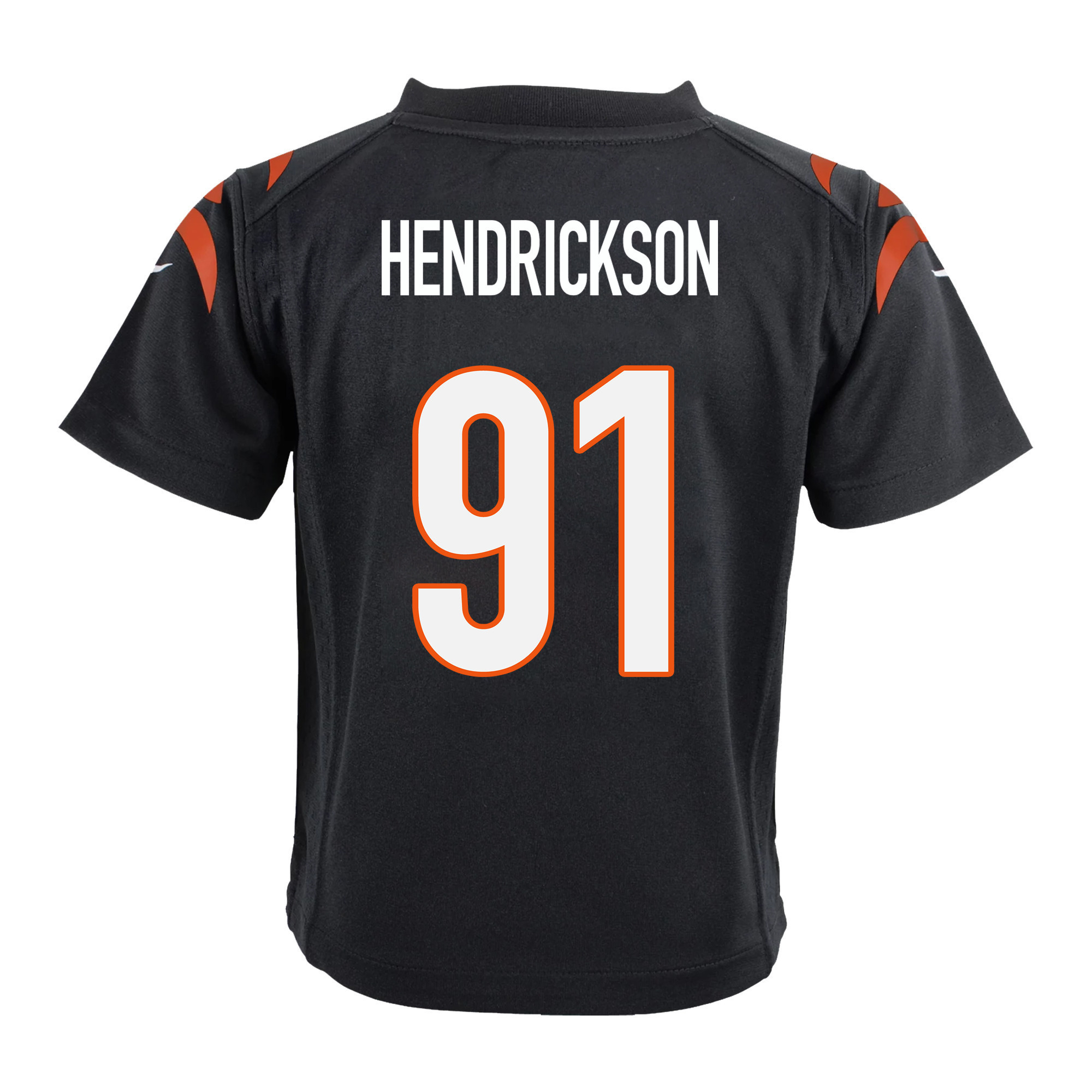 Super Bowl LVI Champions Cincinnati Bengals Trey Hendrickson 91 Black Youth's Jersey Jersey