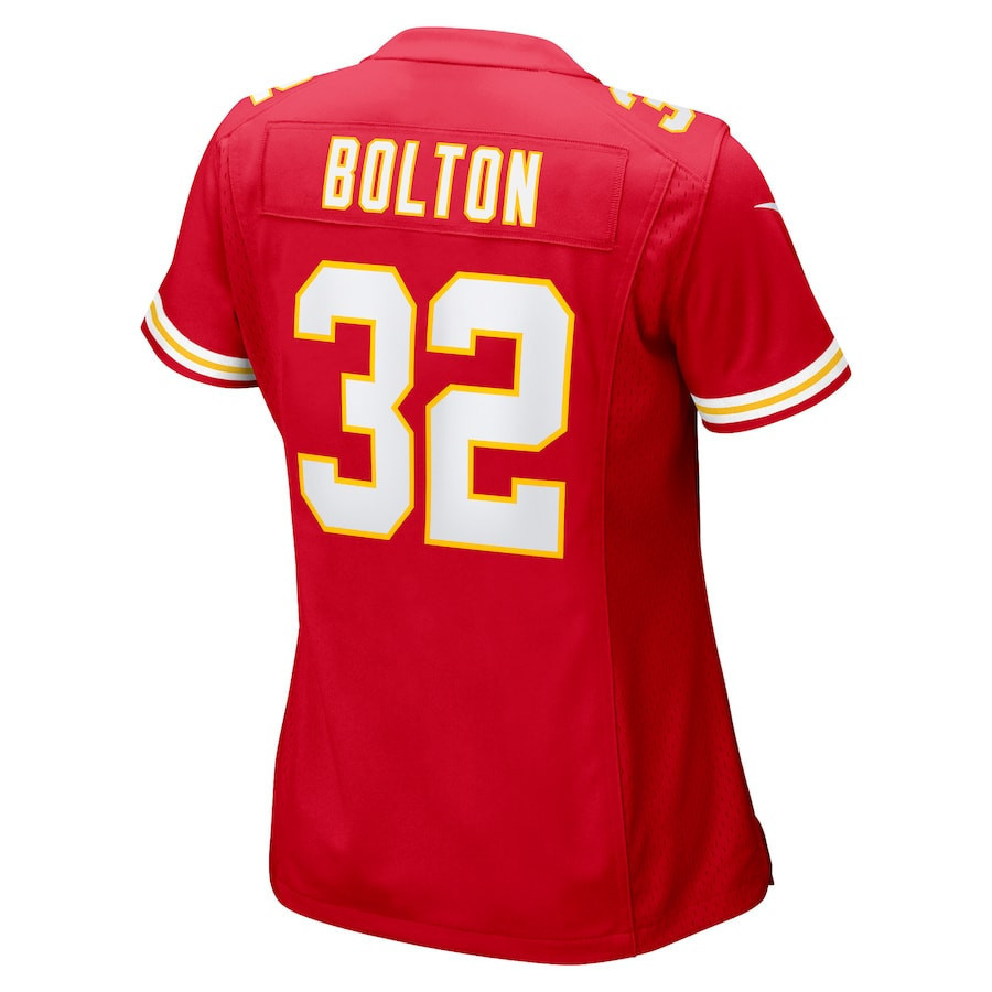 Nick Bolton #32 Kansas City Chiefs Super Bowl LIX Women's Jersey - Red