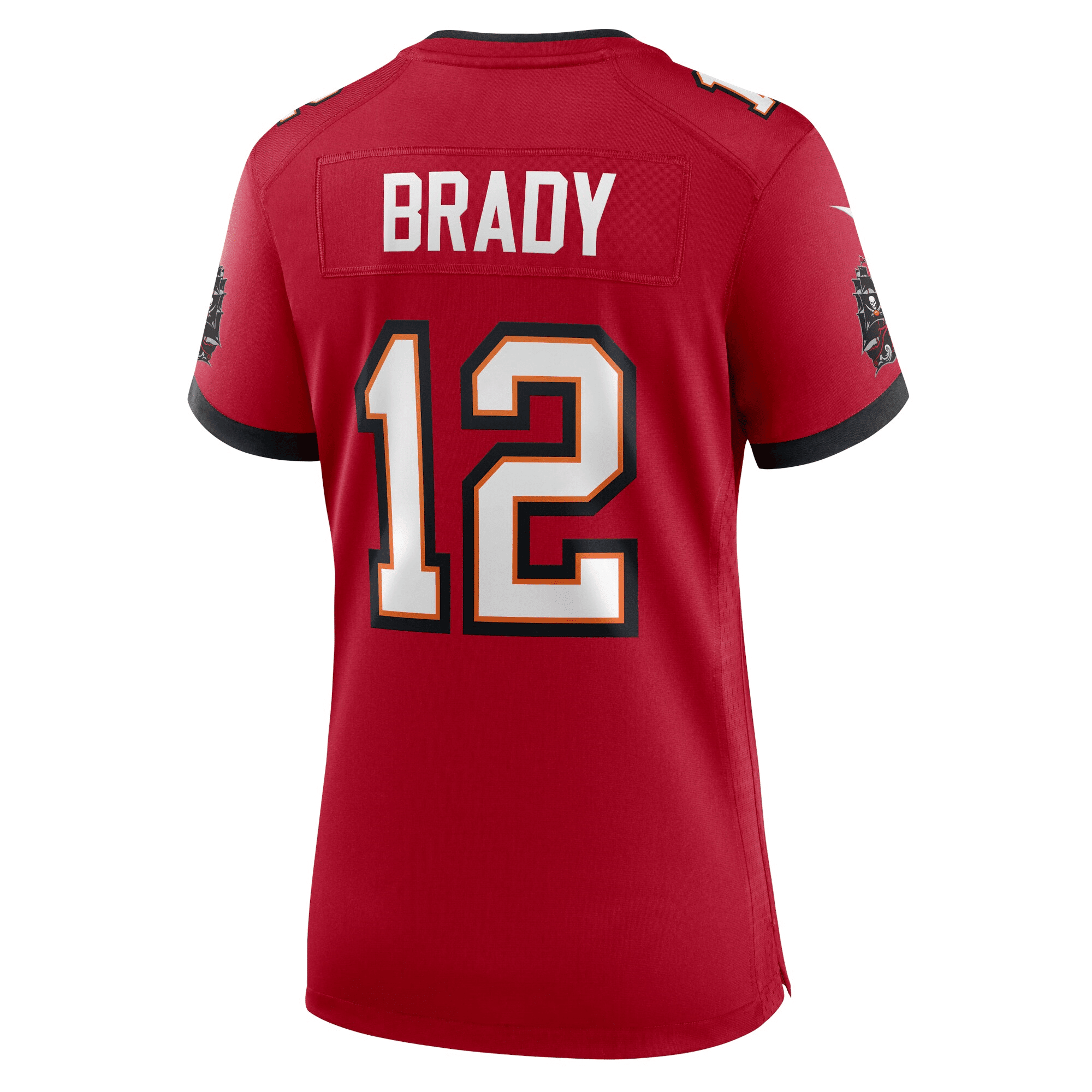 Tom Brady Tampa Bay Buccaneers Women's Super Bowl LV Game Jersey - Red Jersey