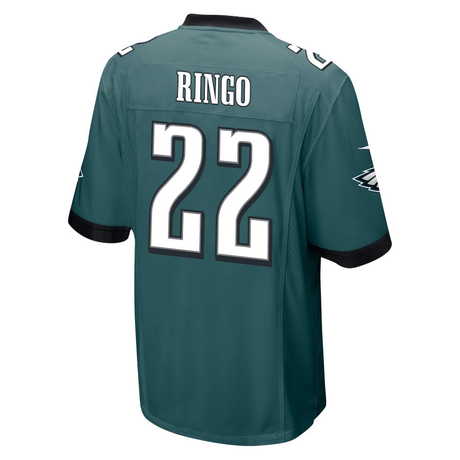 Kelee Ringo 22 Philadelphia Eagles Super Bowl LIX New Orleans Patch Game Men Jersey - Midnight Green