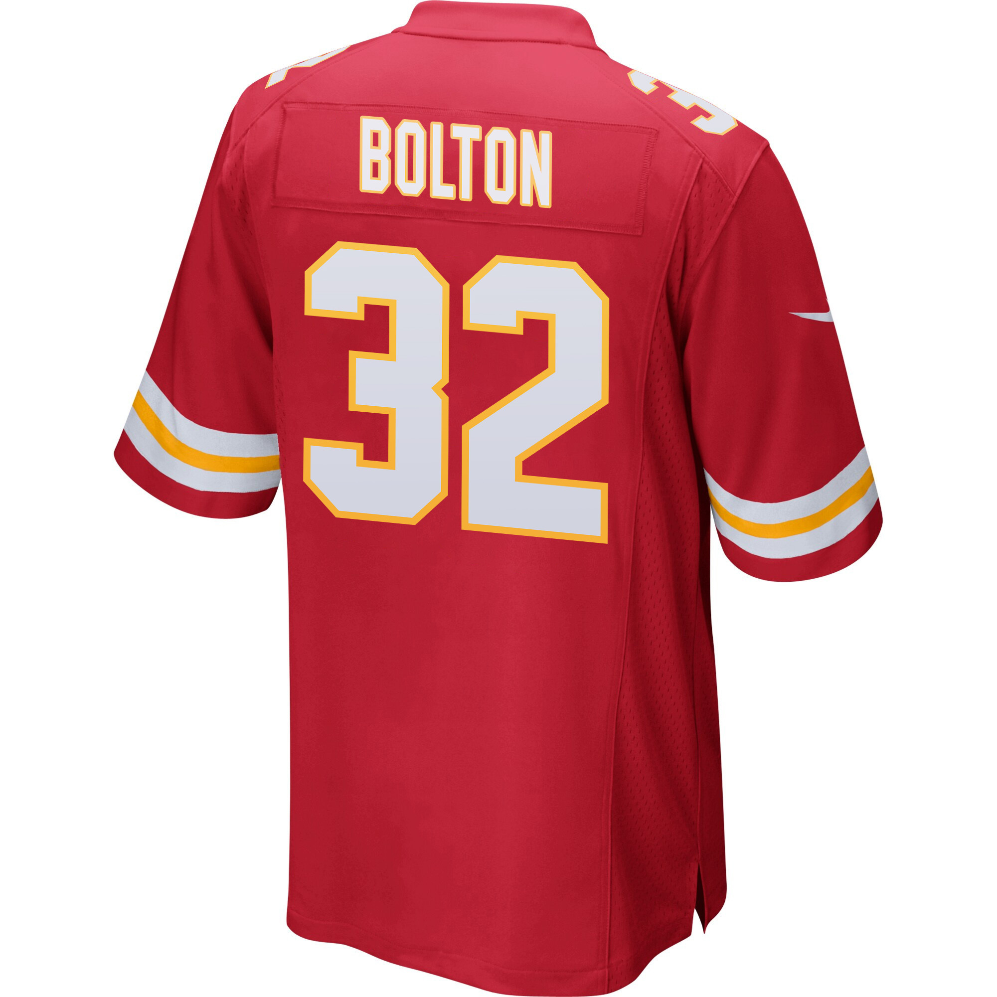 Nick Bolton 32 Kansas City Chiefs Super Bowl LVIII Patch Game Men Jersey - Red