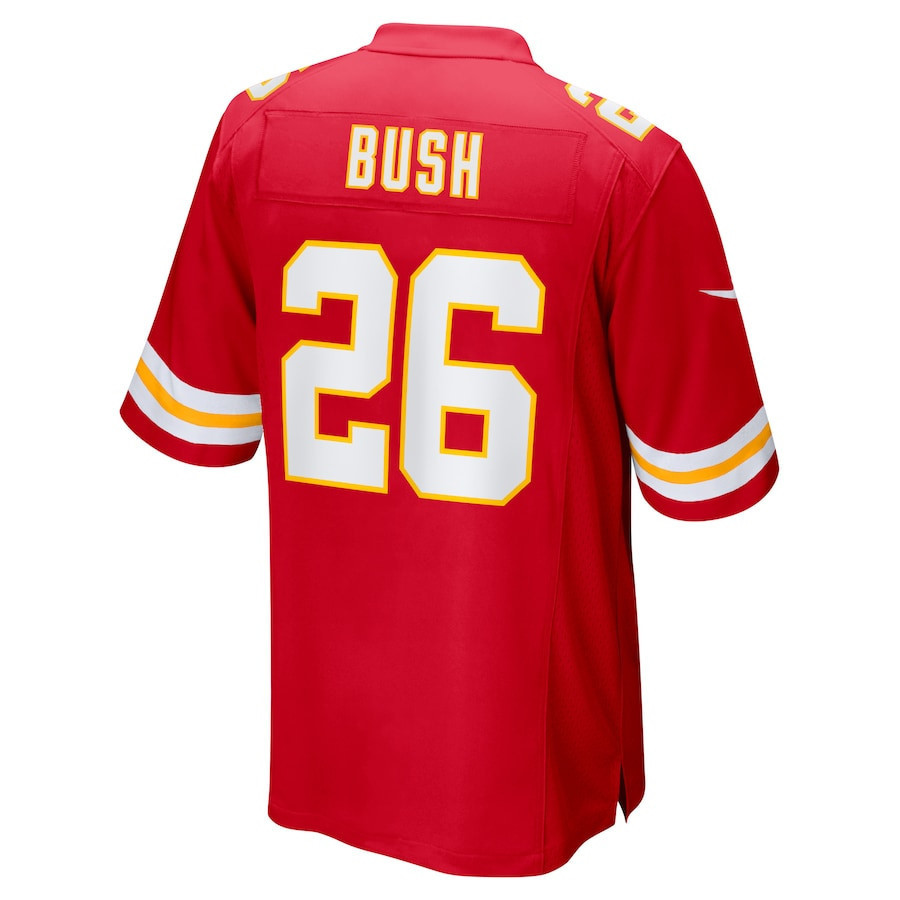 Deon Bush #26 Kansas City Chiefs Super Bowl LIX YOUTH Jersey - Red
