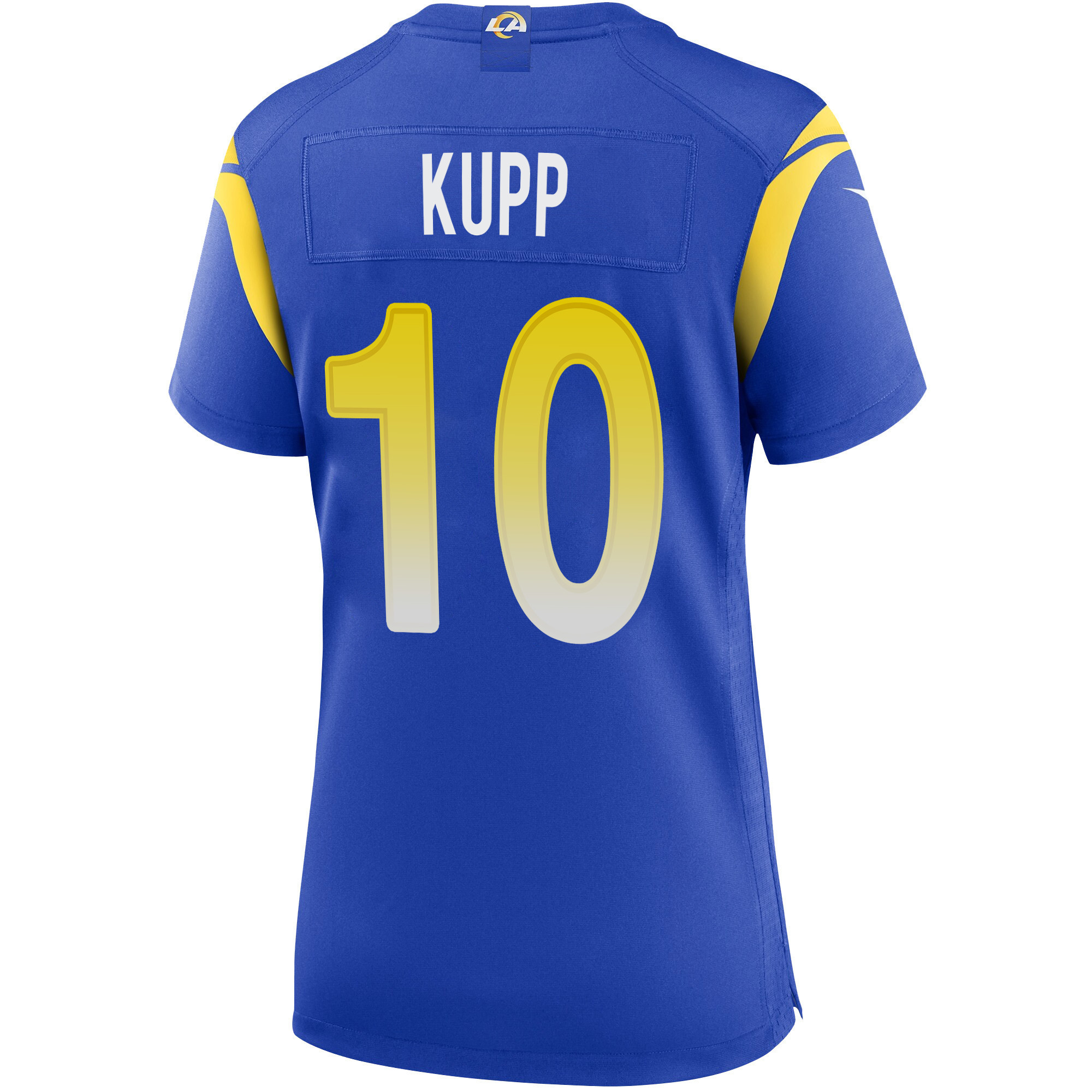 Super Bowl LVI Champions Los Angeles Rams Cooper Kupp 10 Royal Women's Jersey Jersey