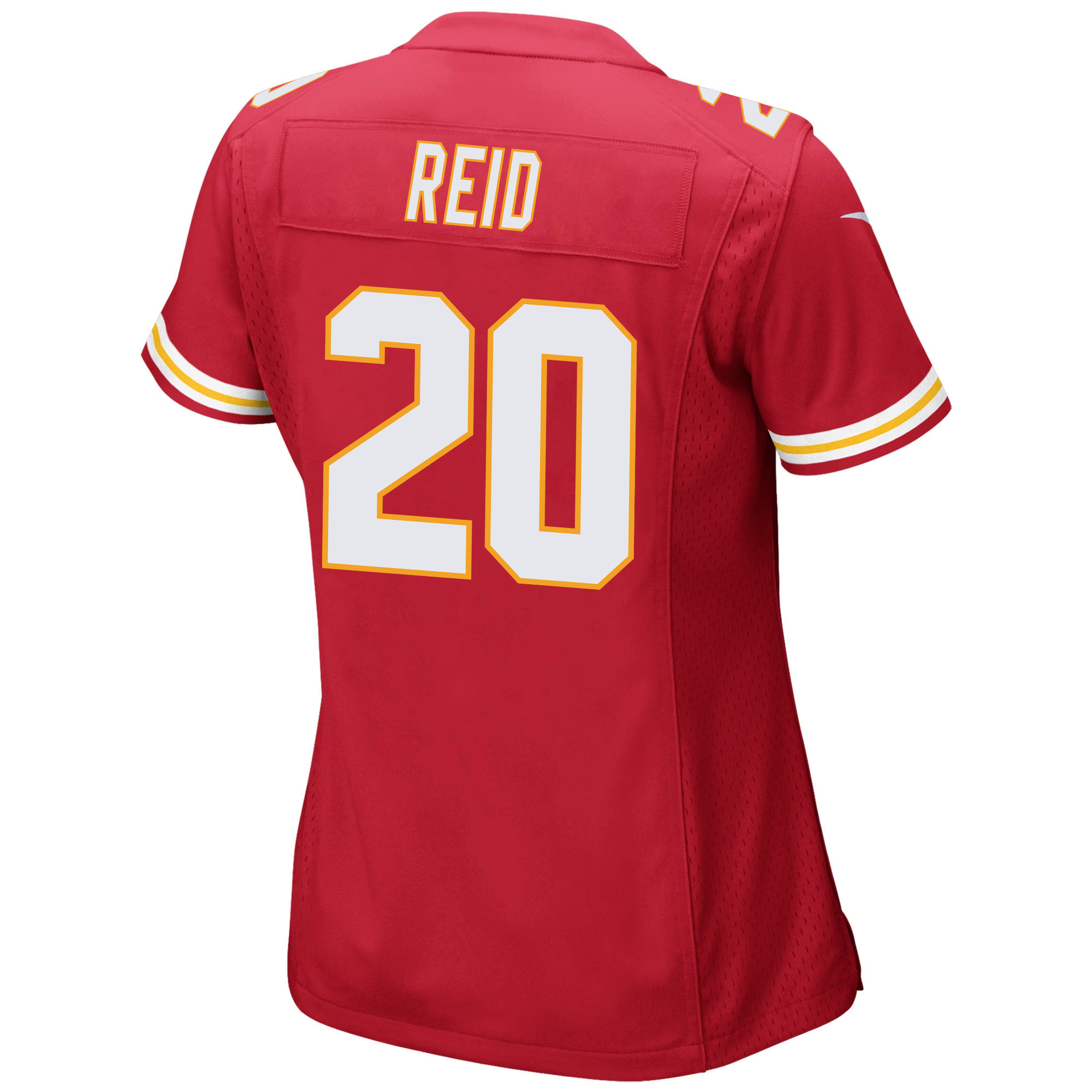 Justin Reid 20 Kansas City Chiefs Super Bowl LVII Champions 3 Stars Women Game Jersey - Red
