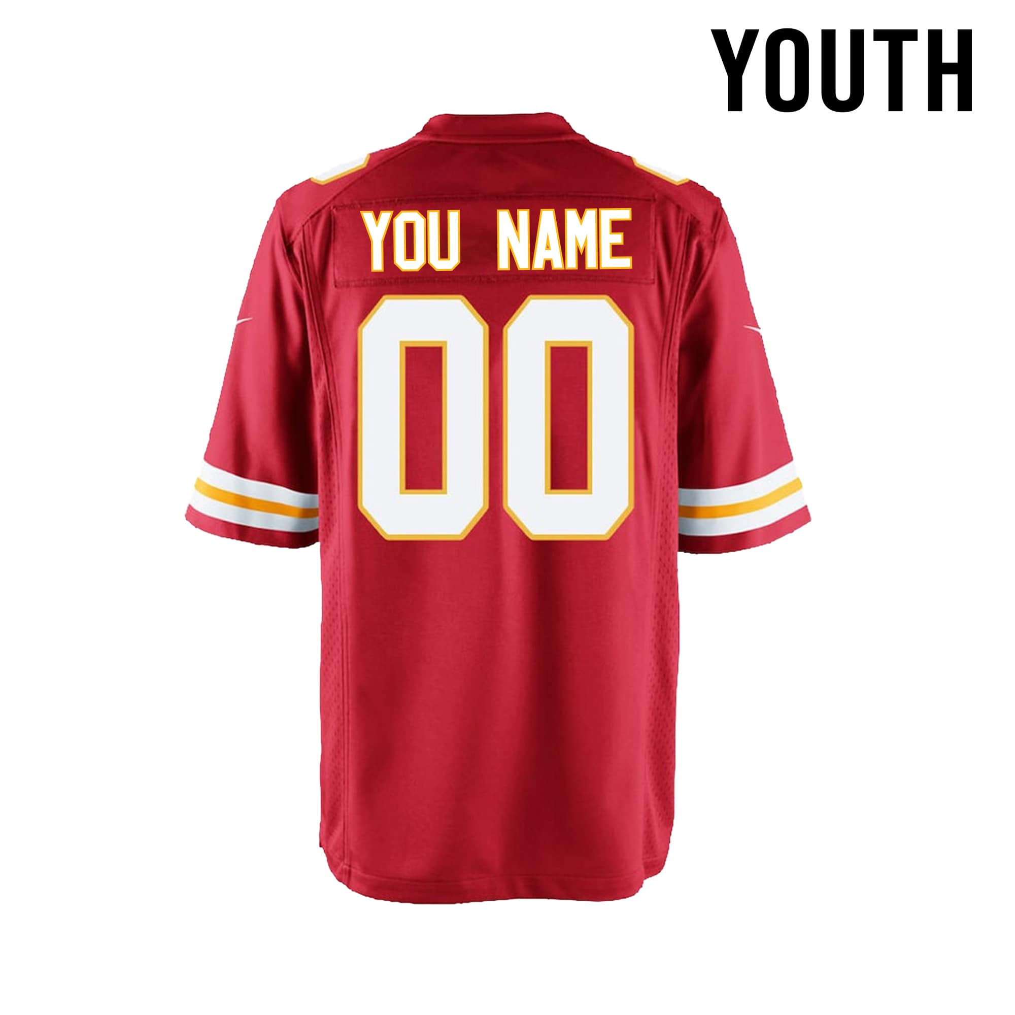 Kansas City Chiefs Super Bowl LVIII 2024 Game YOUTH Jersey - Red V5