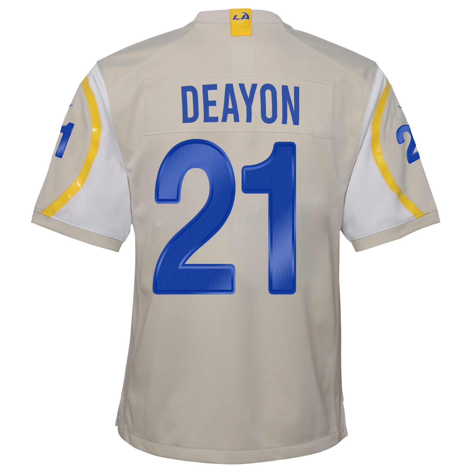 Super Bowl LVI Champions Los Angeles Rams Dont'e Deayon 21 Bone Youth's Jersey Jersey
