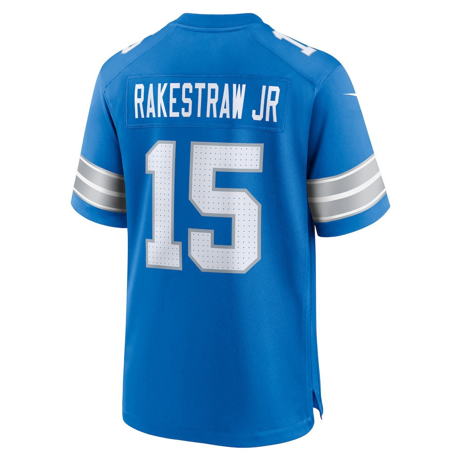 Ennis Rakestraw Jr. #15 Detroit Lions Super Bowl LIX YOUTH Jersey - Blue
